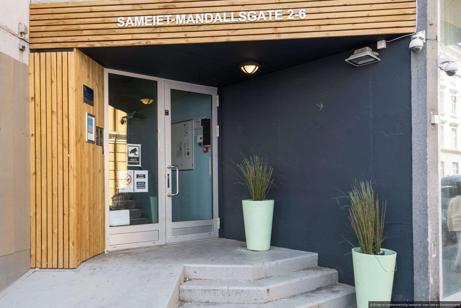 Inngangsparti Galleribilde