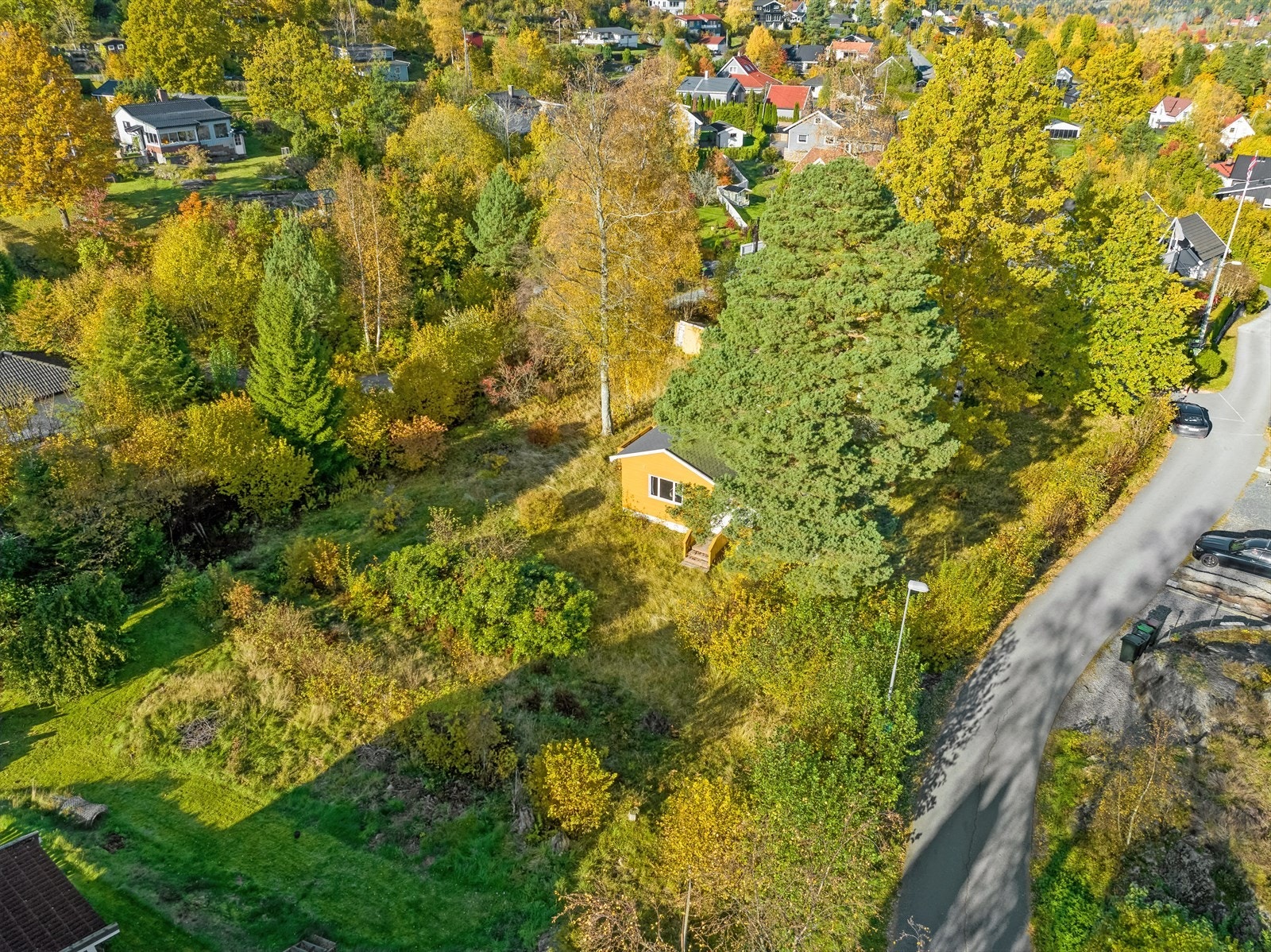 Tomt på over 1,7 mål med masse muligheter. Galleribilde