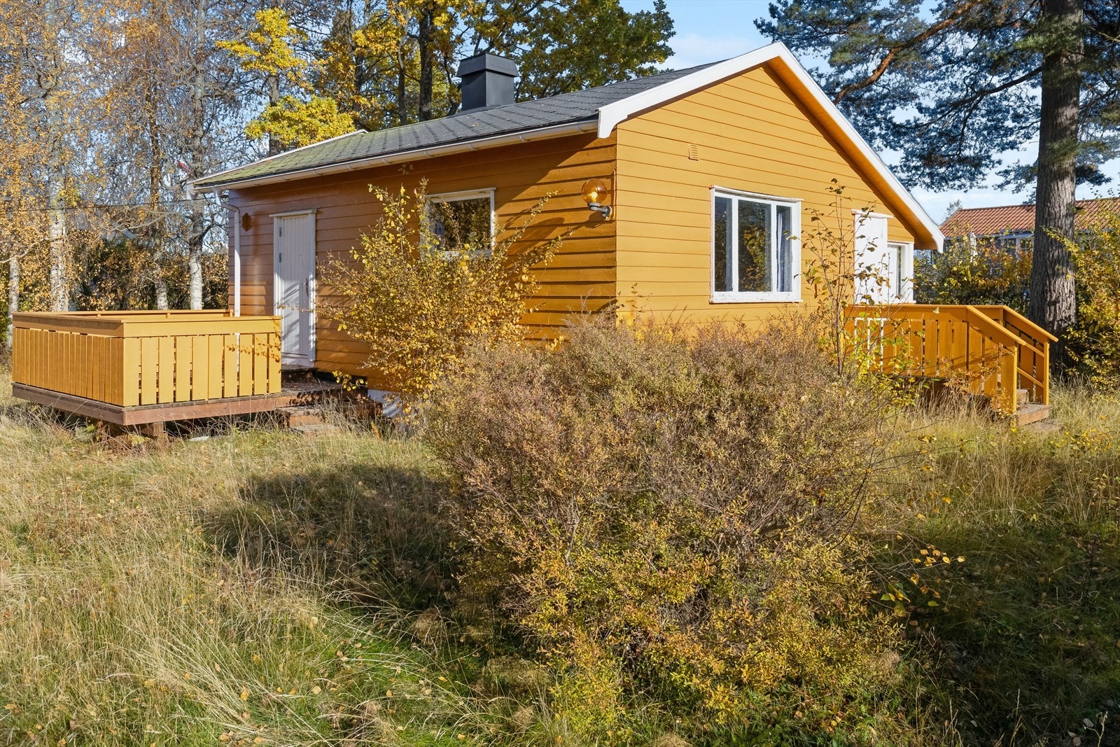 Sjarmerende fritidsbolig med utebod på ca. 18 m² Galleribilde