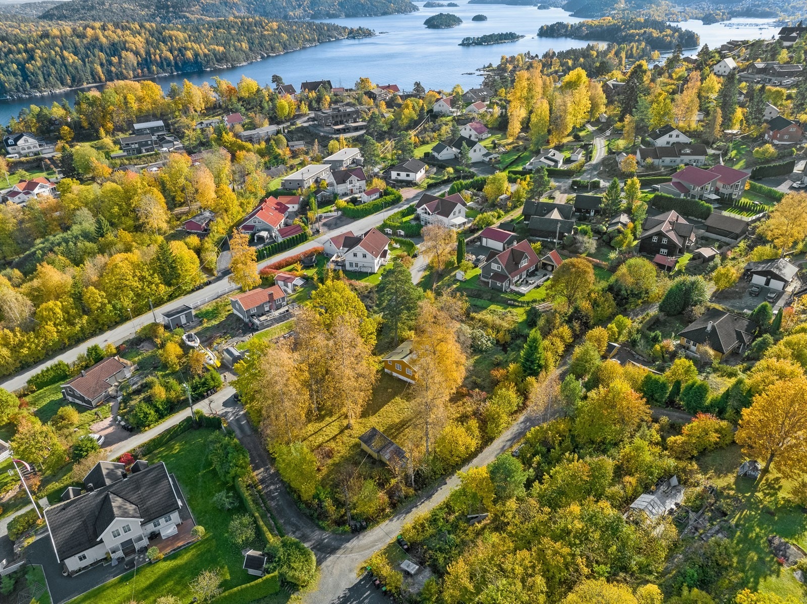 Eiendommen ligger flott til Galleribilde