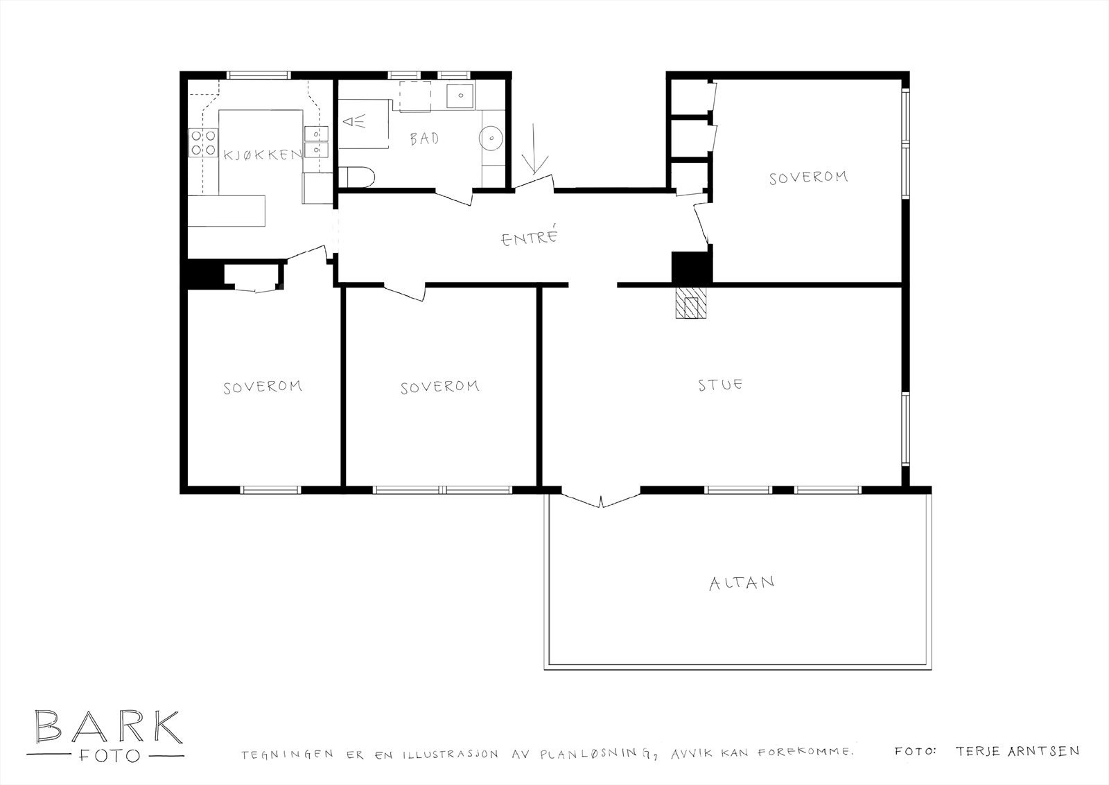 - Plantegning - Galleribilde