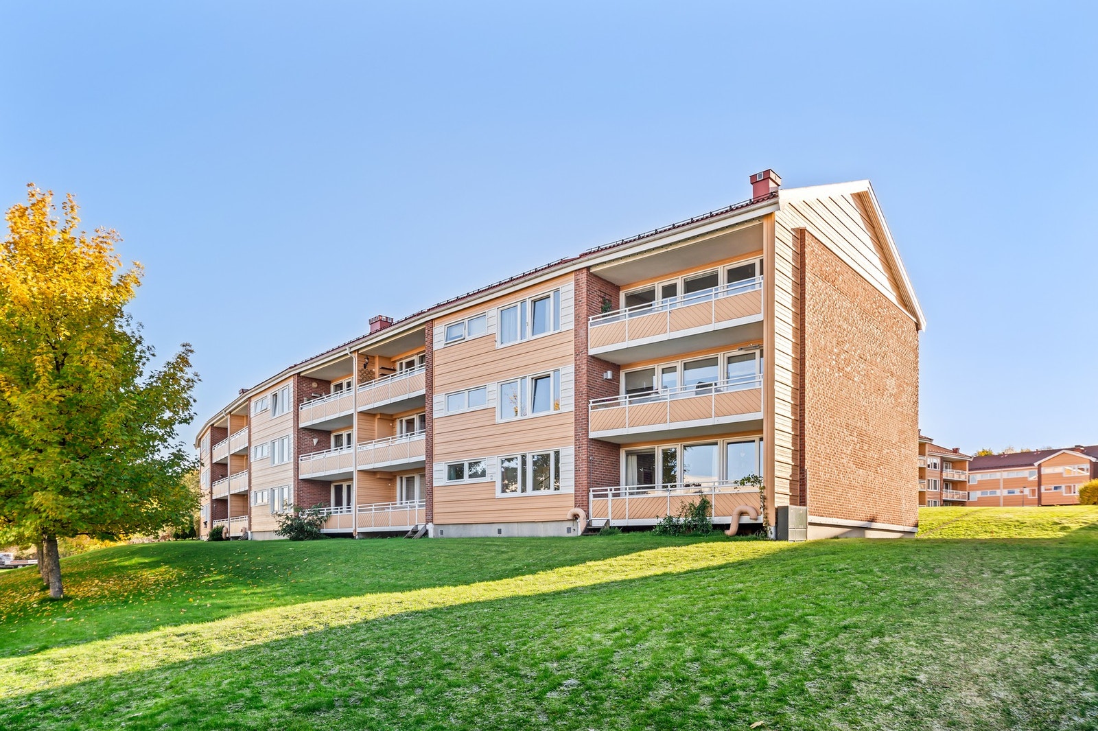 Borettslaget er omkranset av store grøntområder, og er veldrevet med en sunn økonomi. Galleribilde