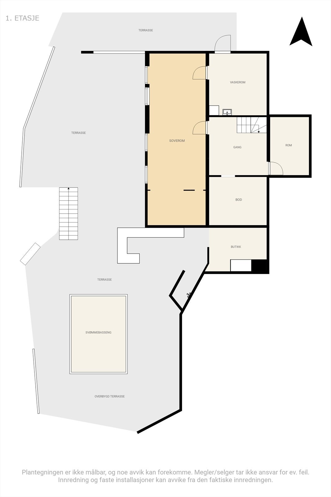 Plantegning Kjeller. Galleribilde