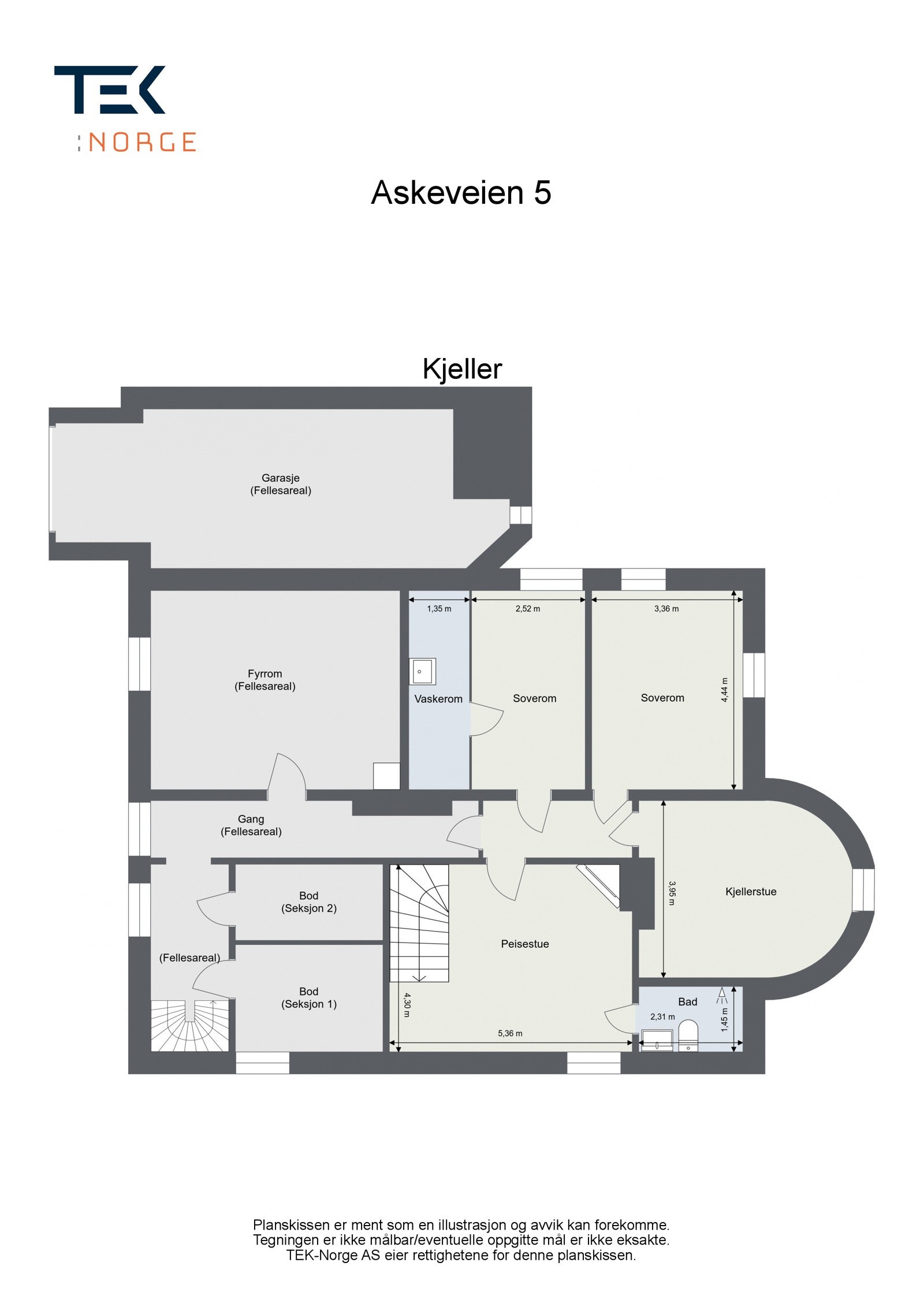 Kjelleretasje Galleribilde