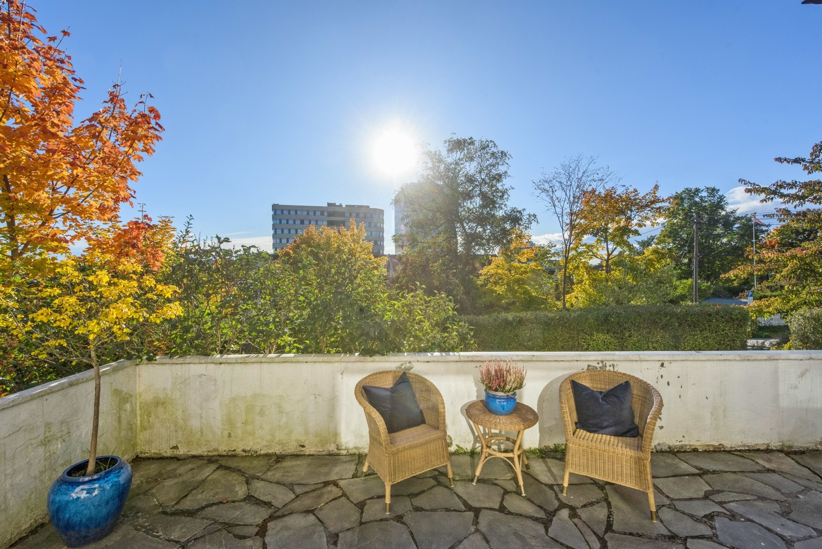 Her bor man skjermet men supersentralt Galleribilde