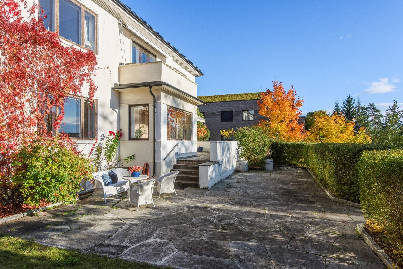 Seksjonen har ekskluvis bruksrett på terrasser Galleribilde