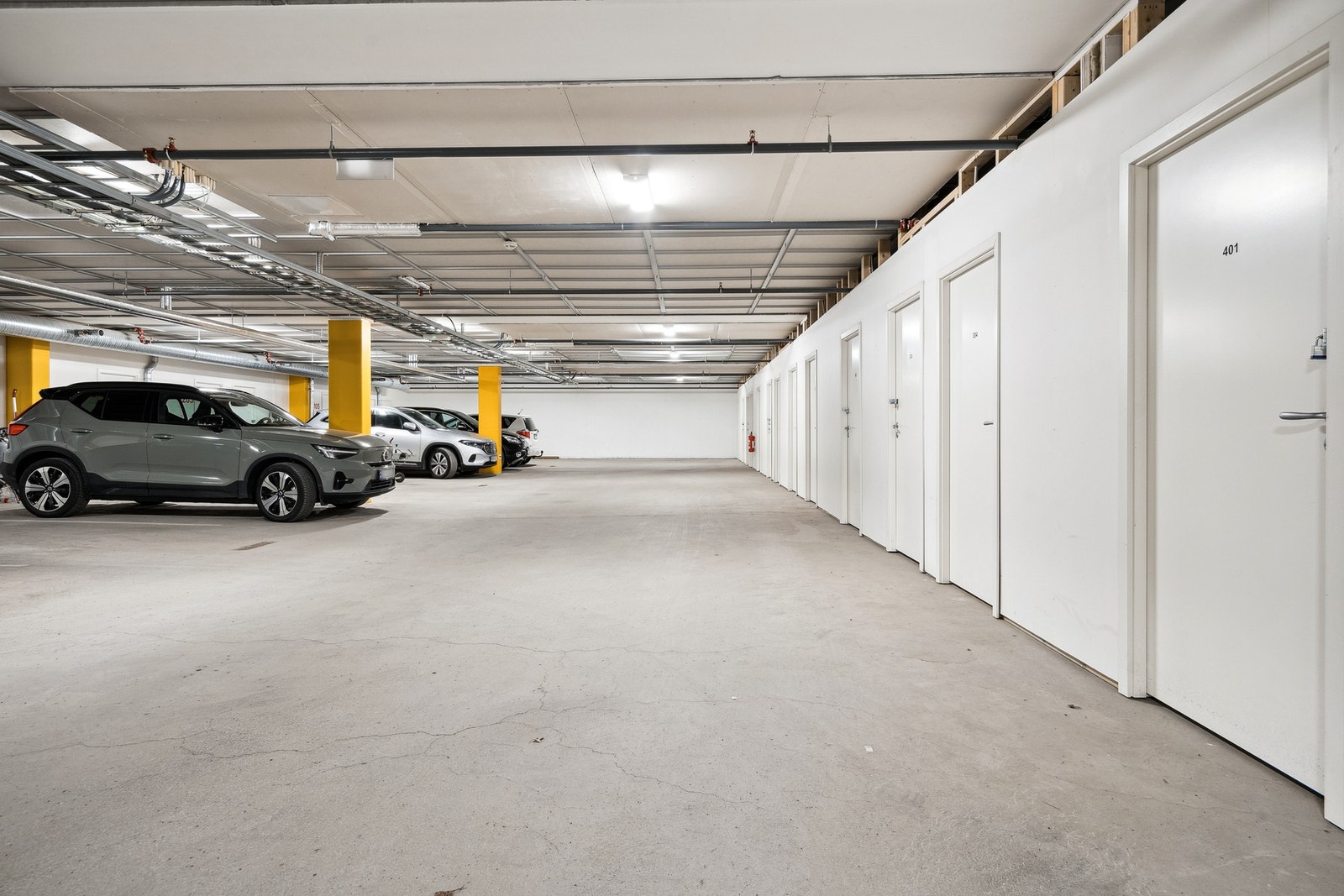 Leiligheten har nummer H401 og disponerer sportsbod i parkeringskjelleren på ca. 4m² Galleribilde