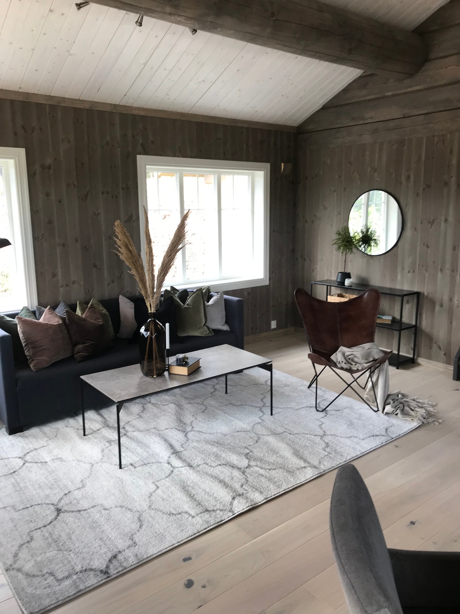 Bilde av tidligere oppført hytte på Sjusjøen Galleribilde