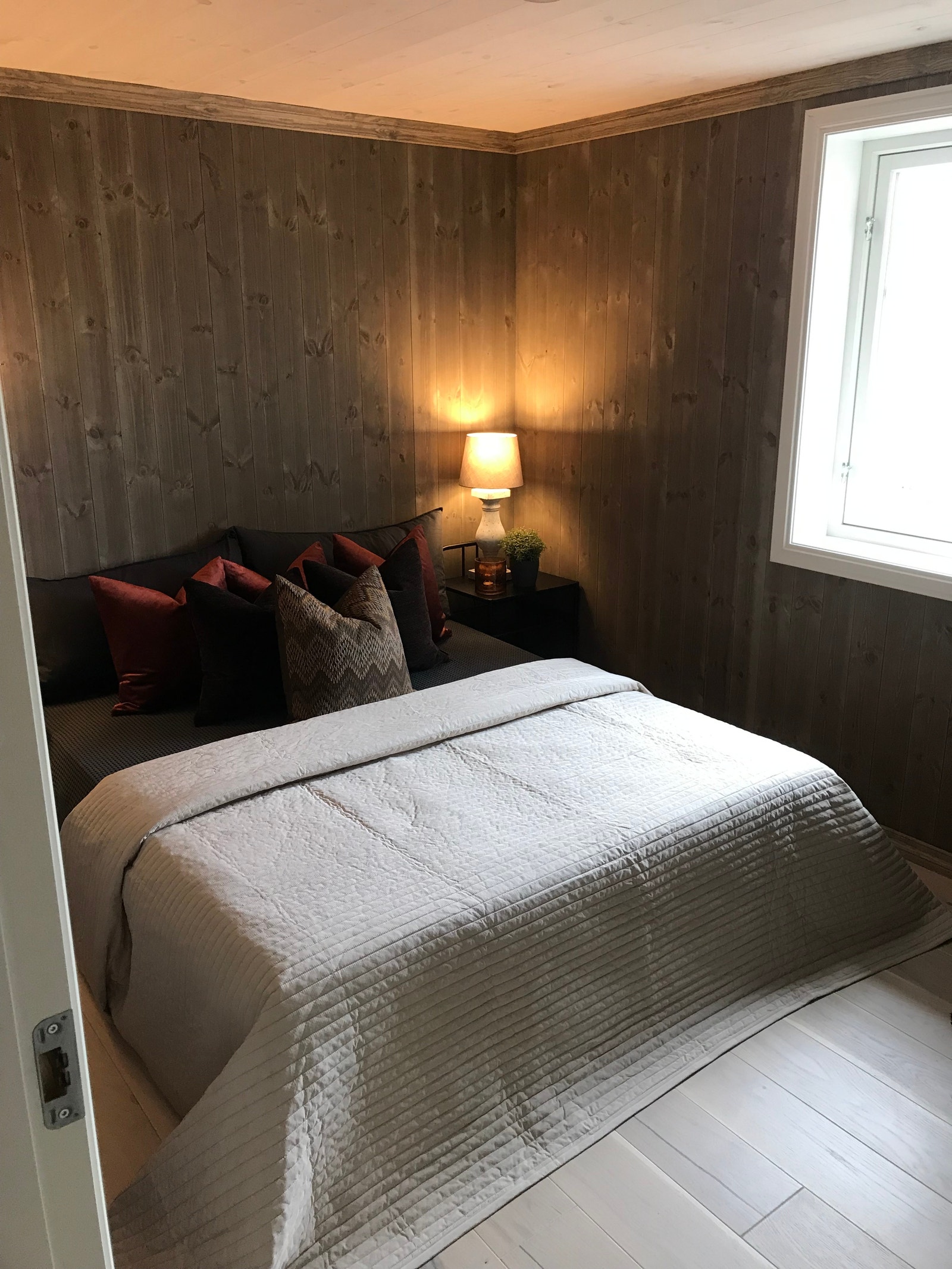 Bilde av tidligere oppført hytte på Sjusjøen Galleribilde