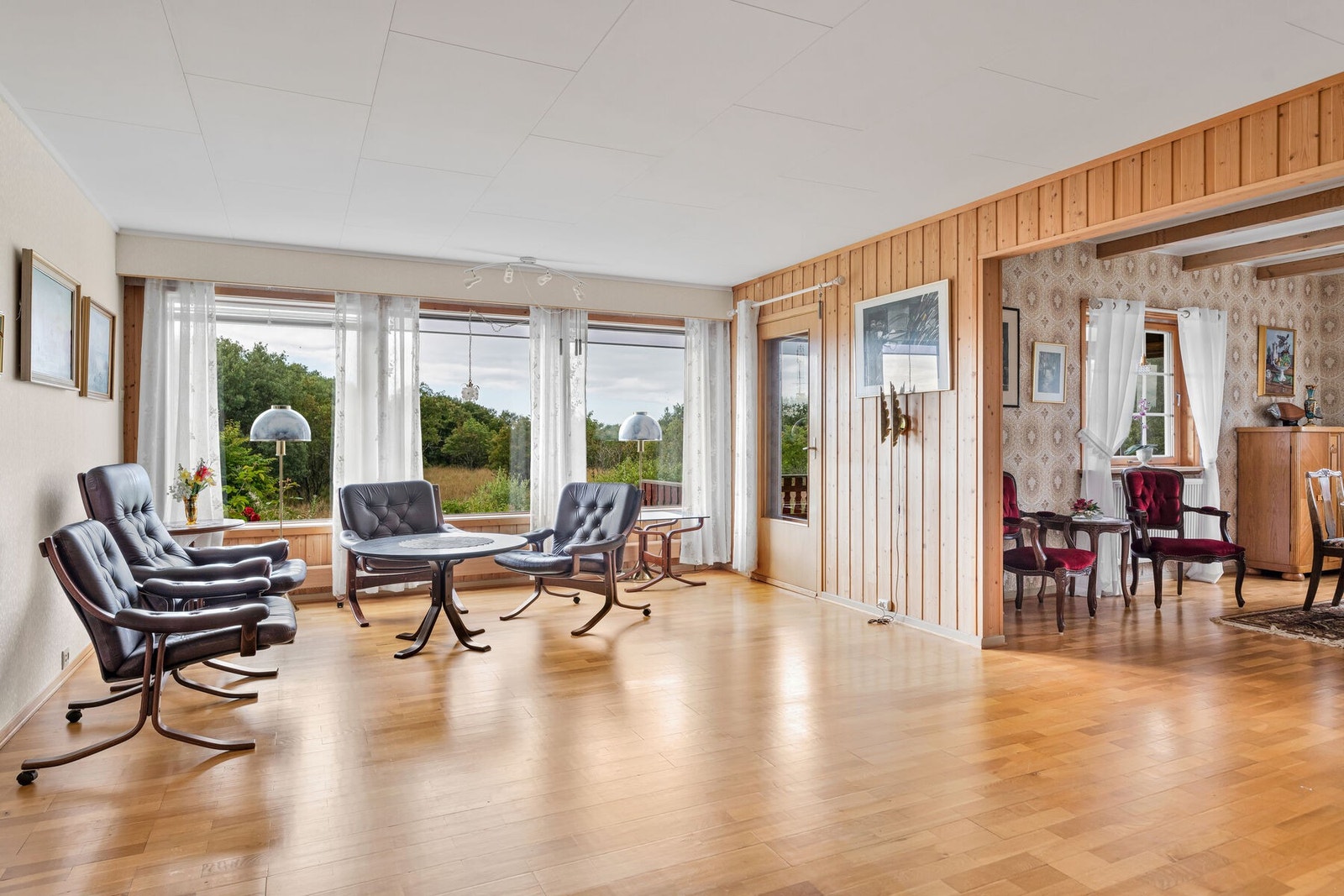 Utgang til veranda. Galleribilde