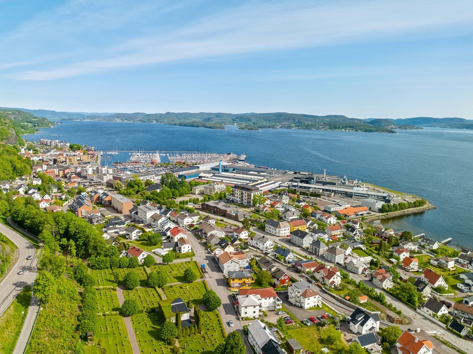 Gangavstand til Holmestrand sentrum Galleribilde