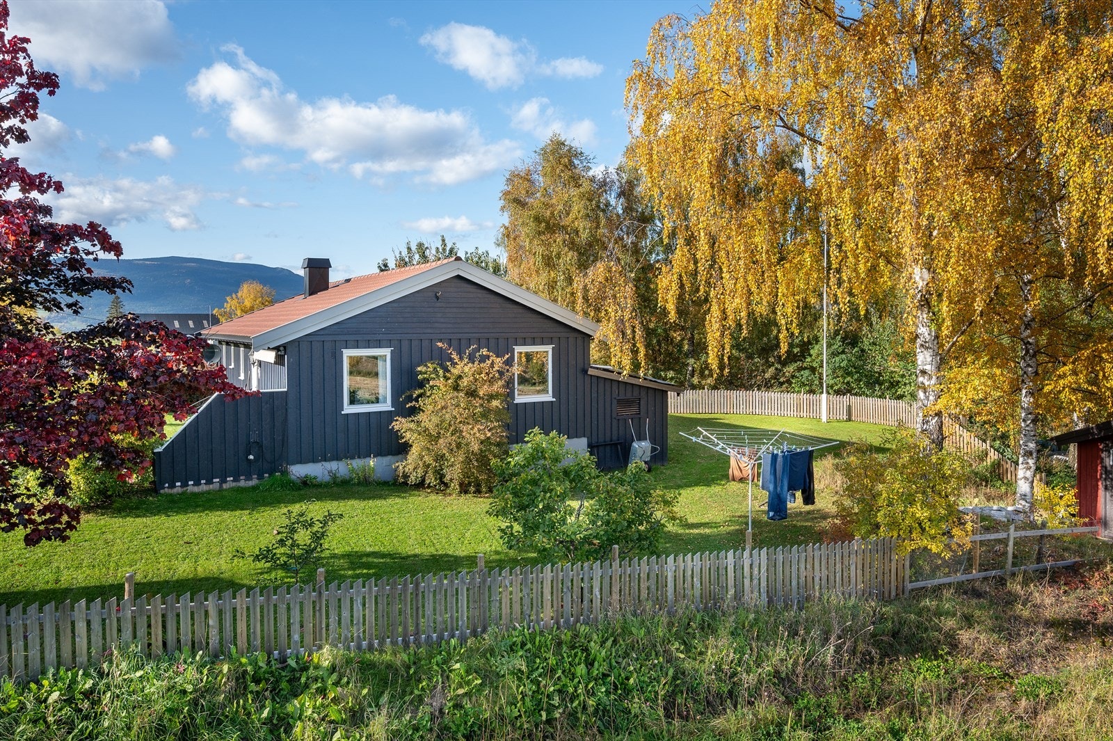 Taktekkingen på eneboligen ble skiftet i 2006/2007 Galleribilde