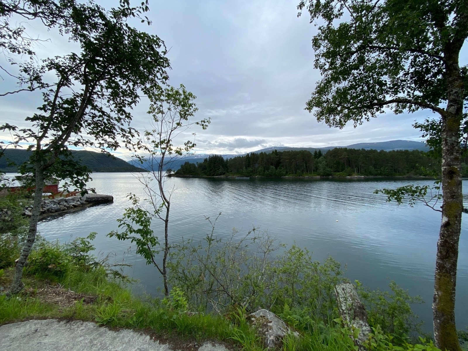 Idylliske Bryggja Galleribilde