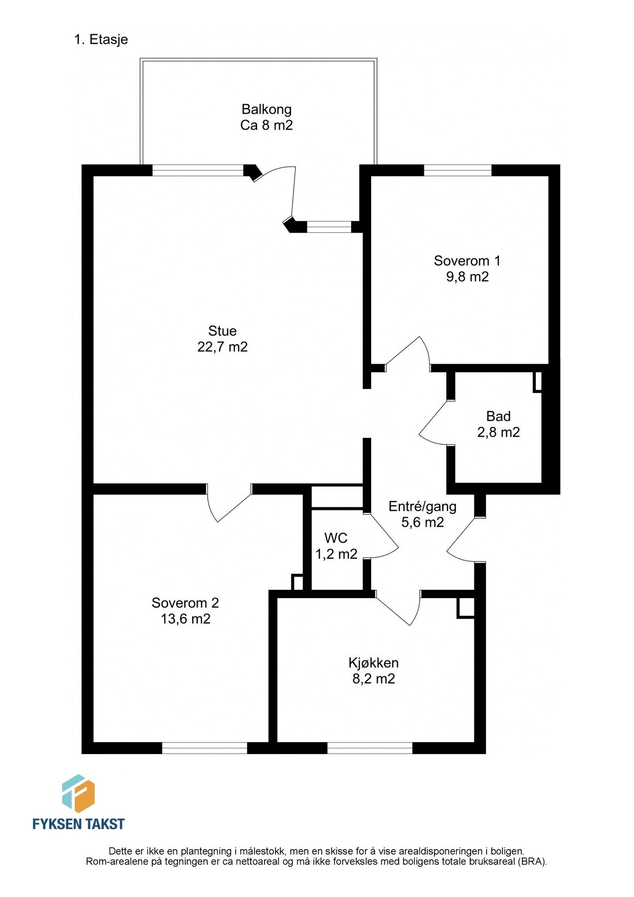 Planskisse. Galleribilde