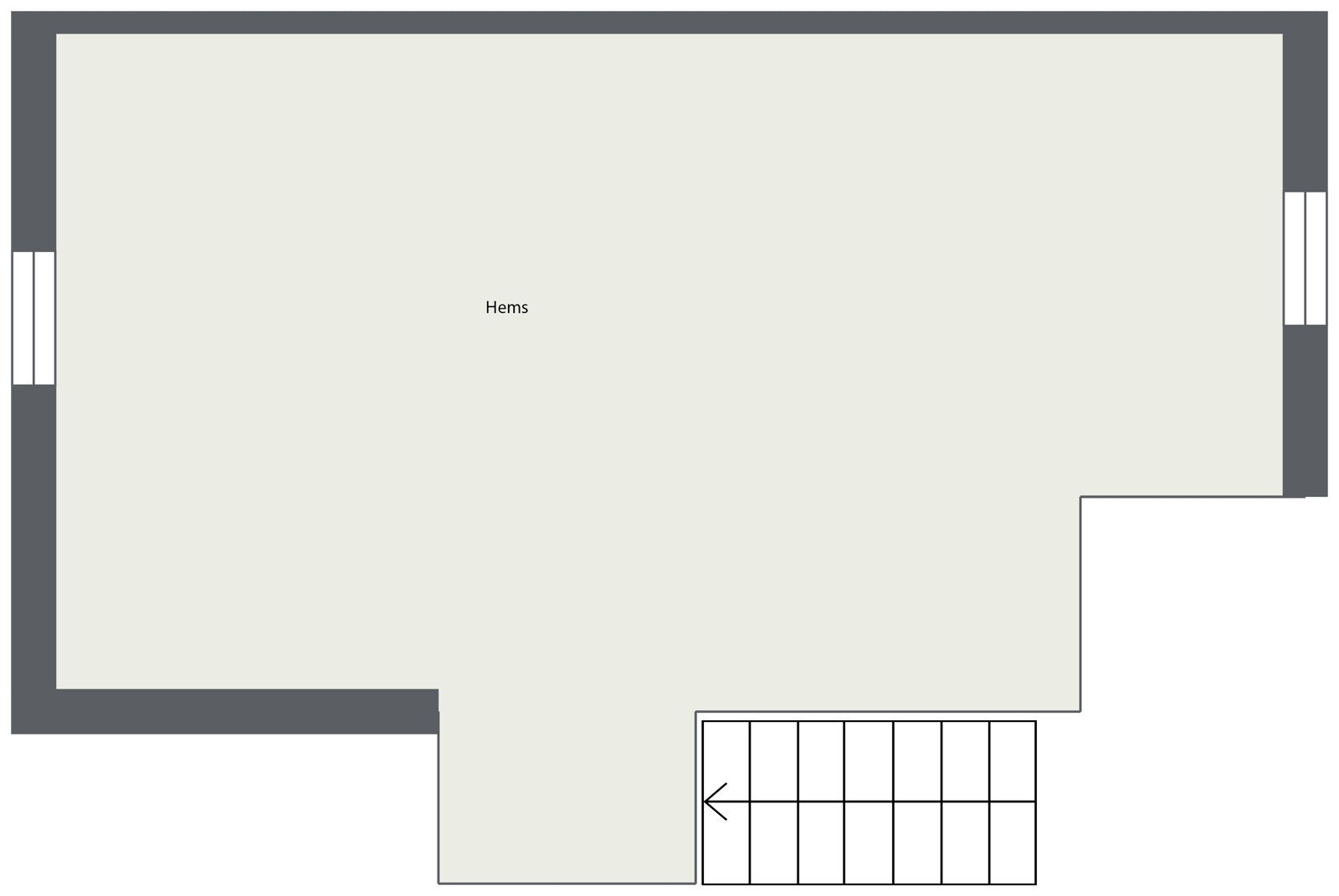 Planskisse Galleribilde