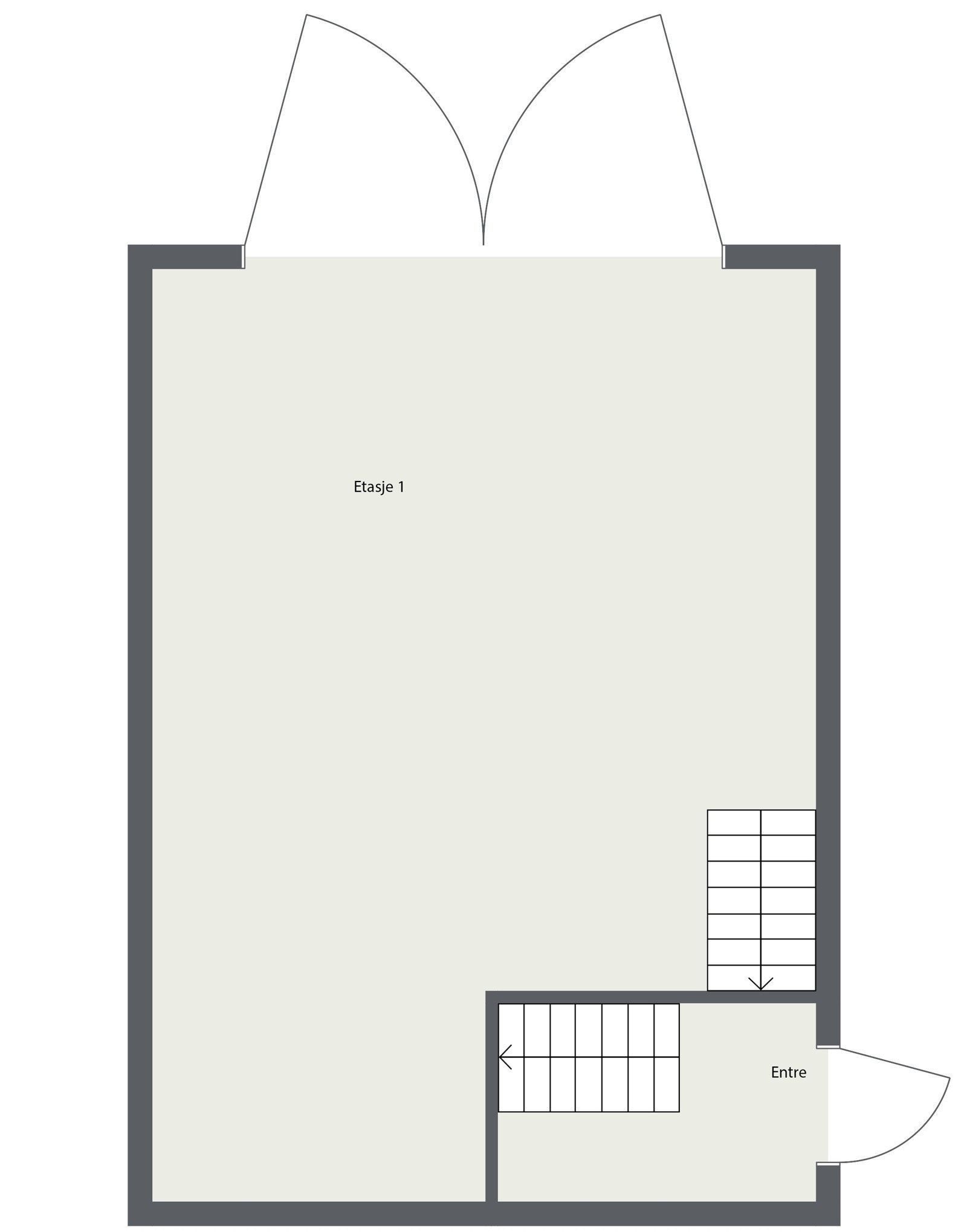 Planskisse Galleribilde