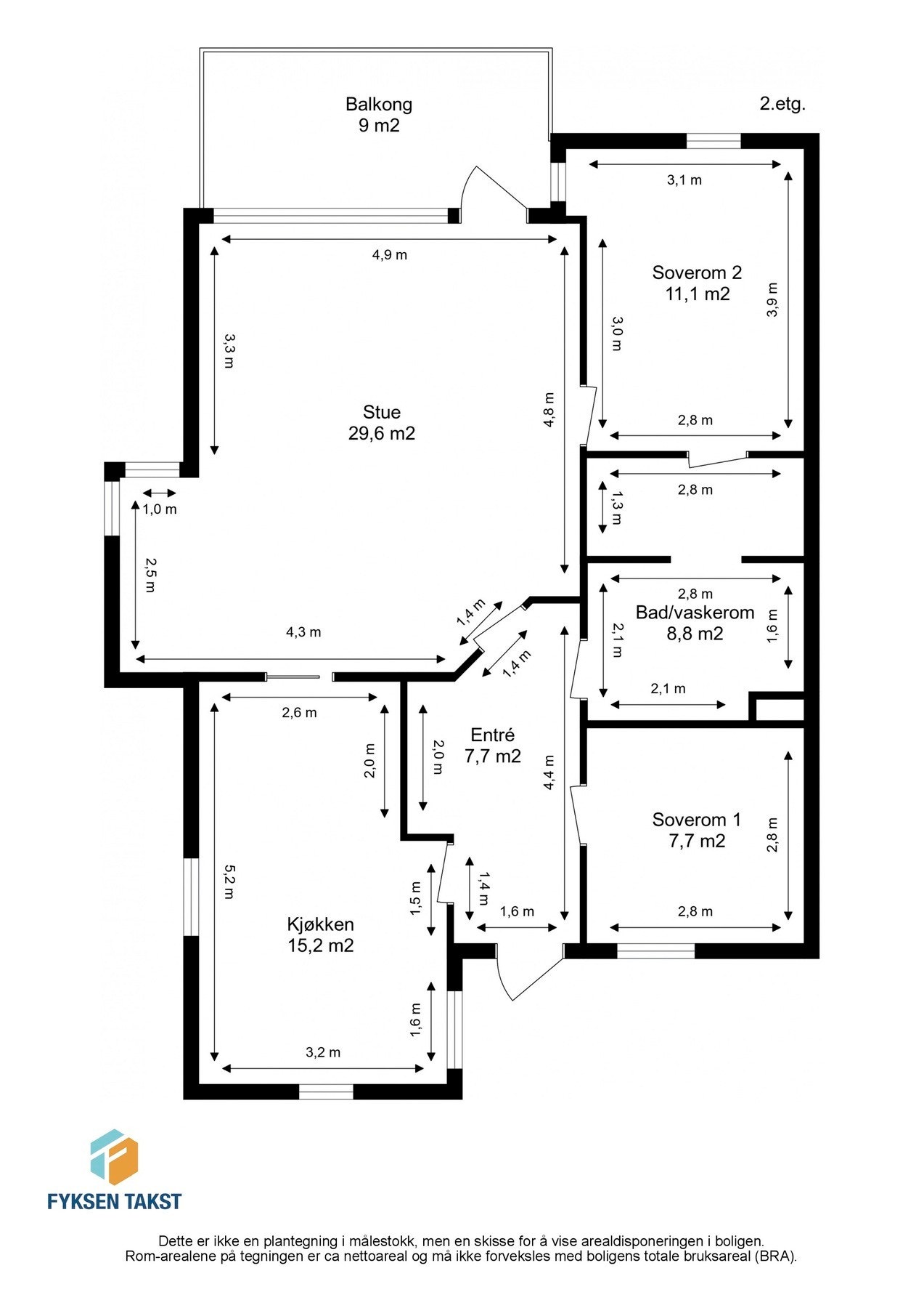 Planskisse. Galleribilde