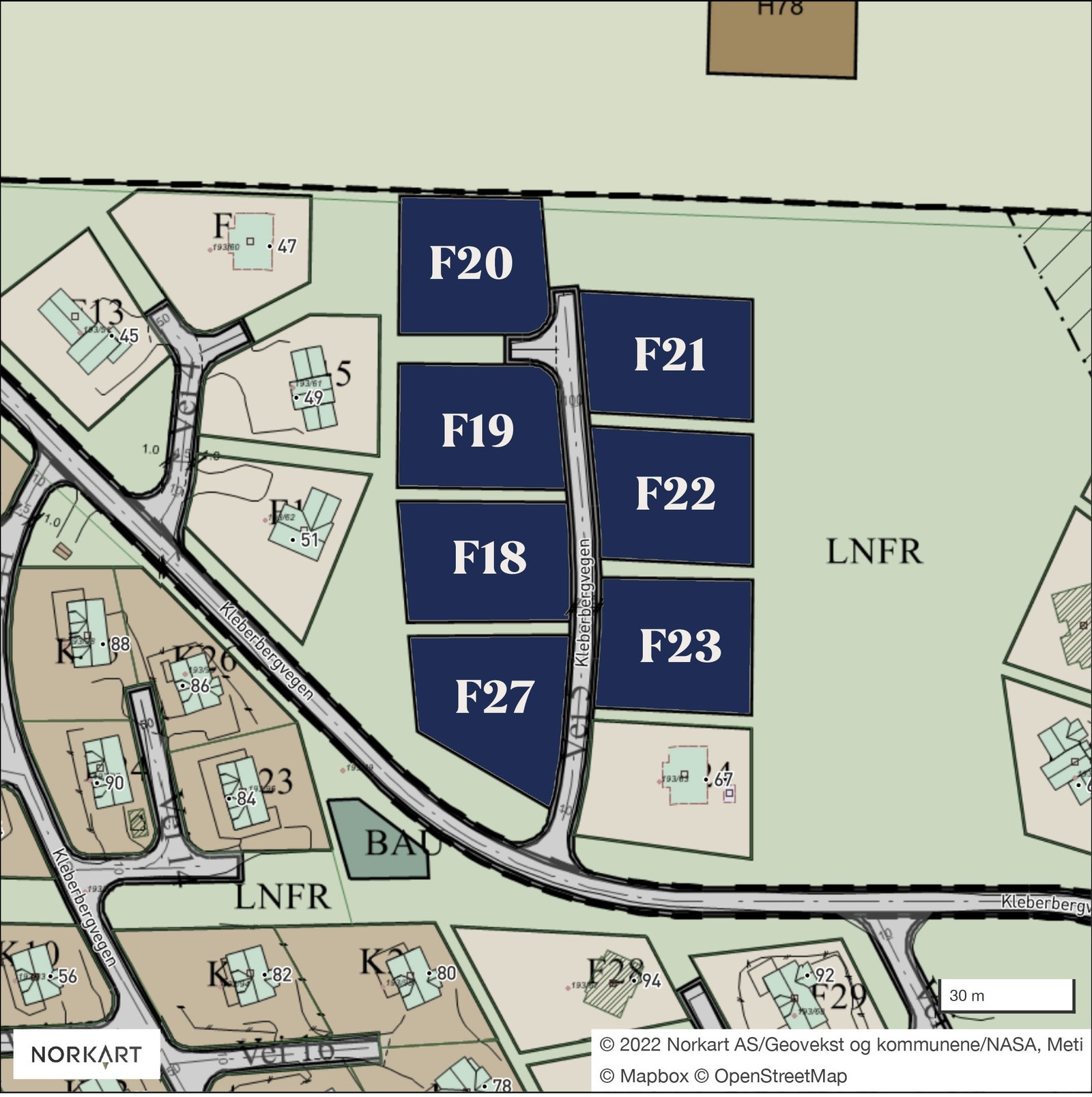 Tomtekart Galleribilde