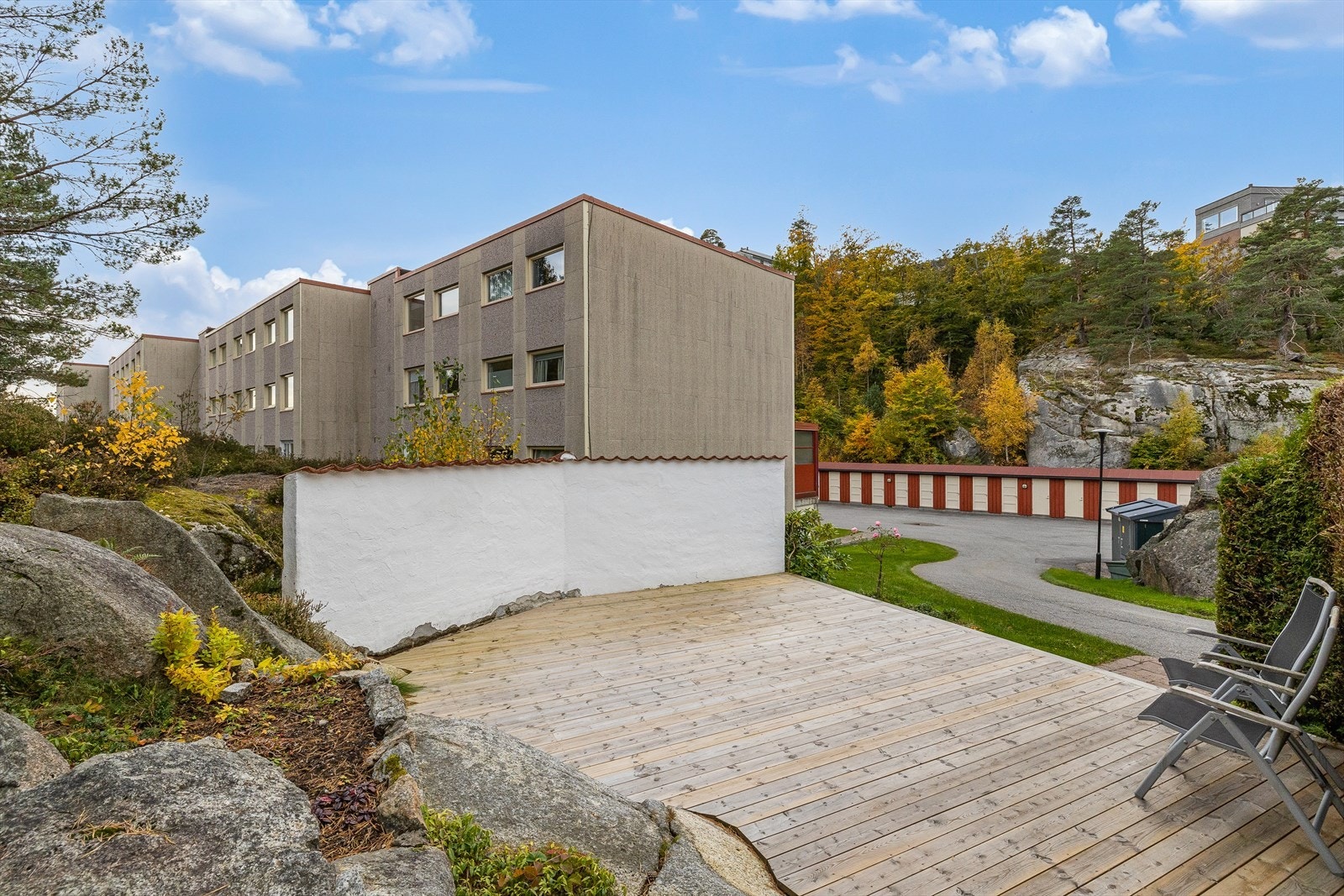 Flotte uteområder på borettslagets område Galleribilde