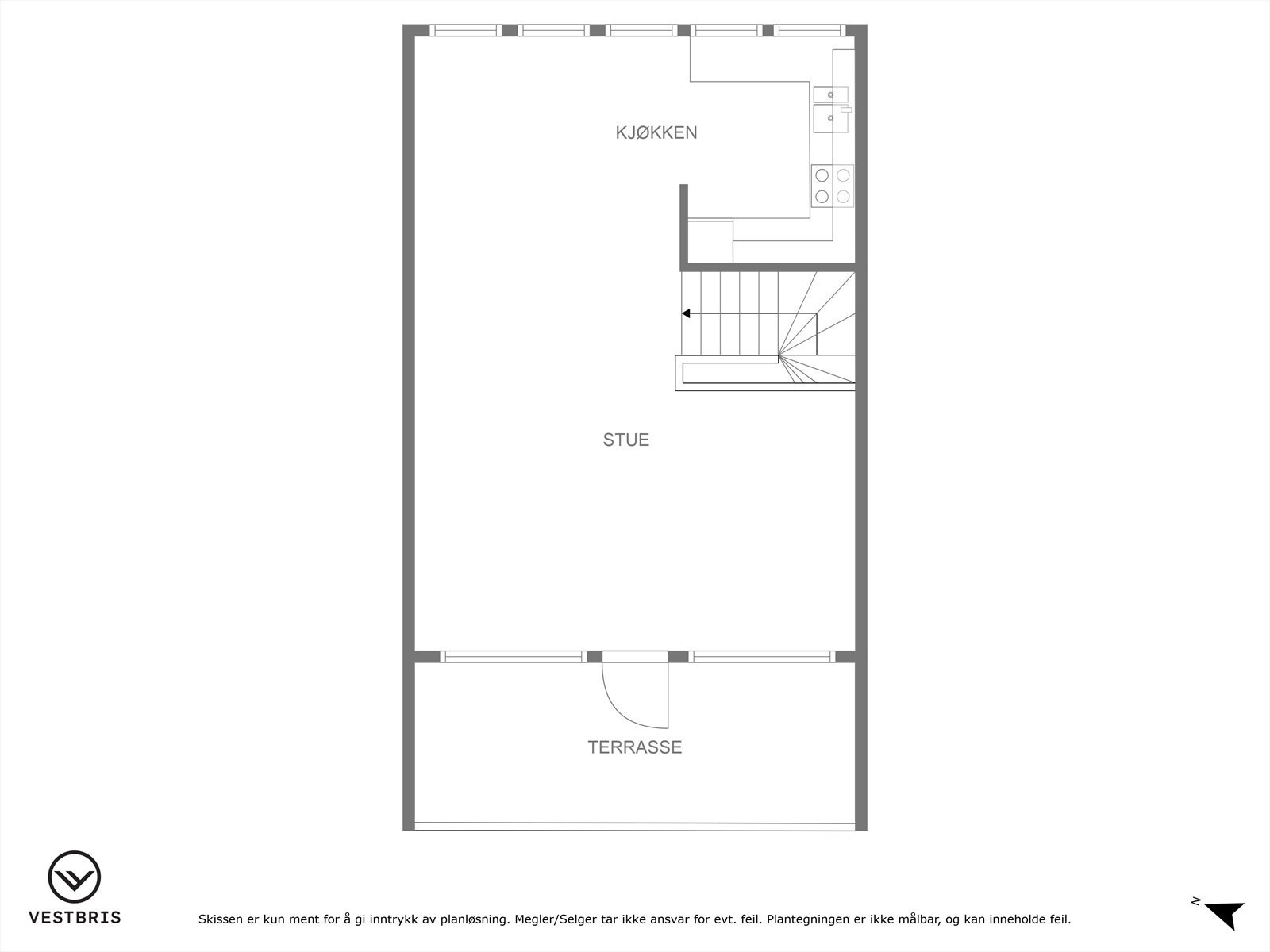 Plantegning 3.etasje Galleribilde