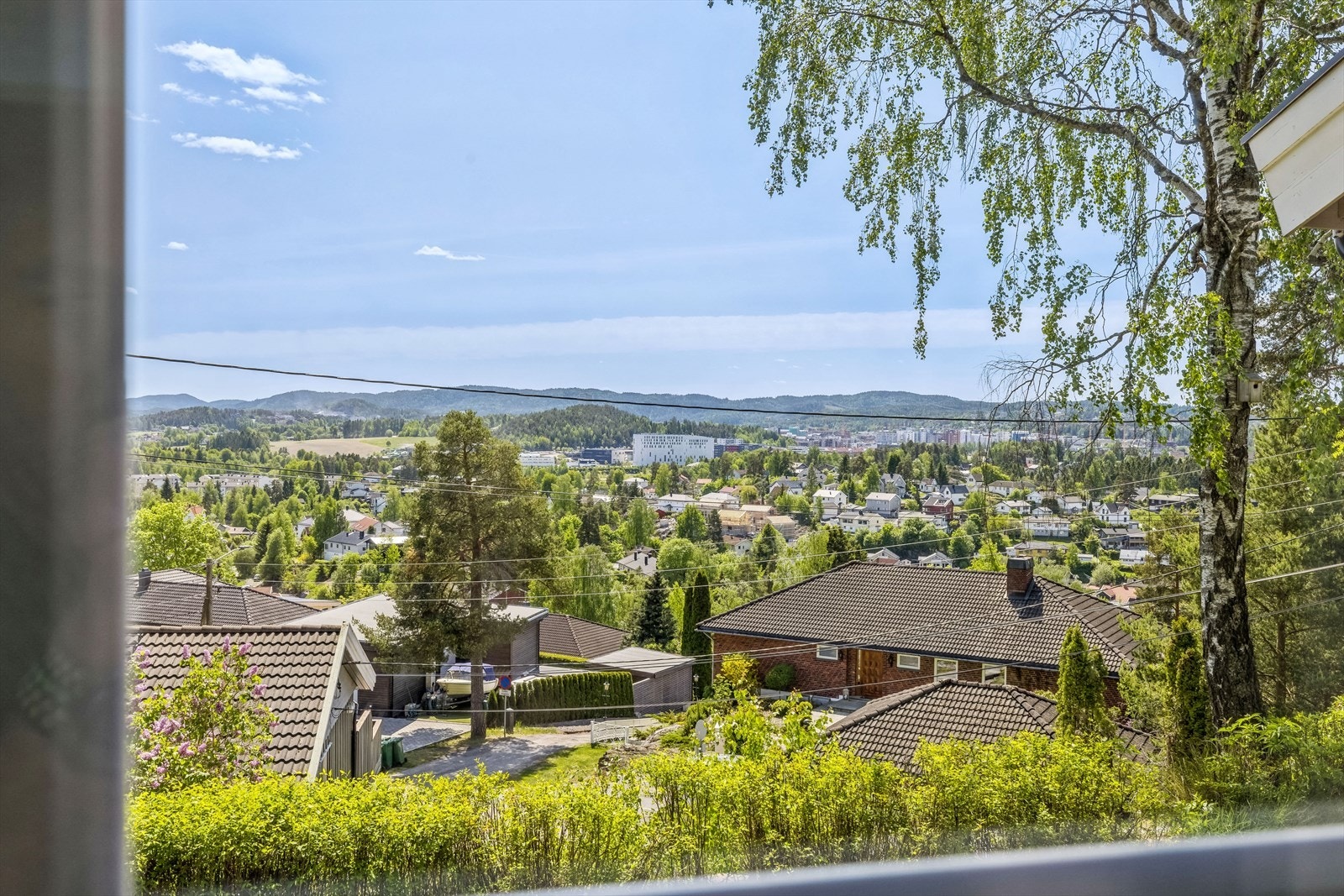 Utsikt fra stuen. Galleribilde