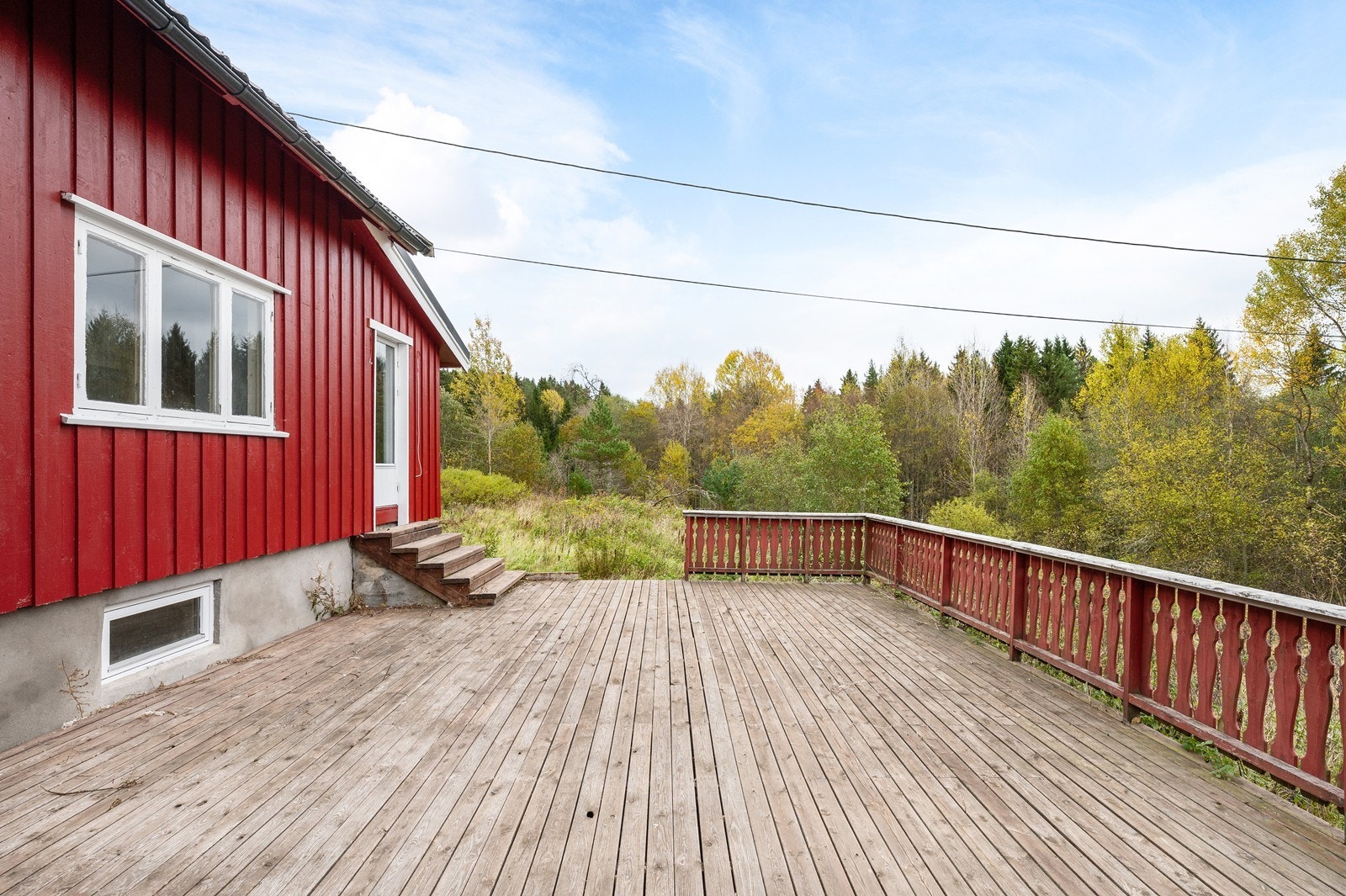 Uteplassene har god plass til hagemøbler i solrike og usjenerte omgivelser. Galleribilde