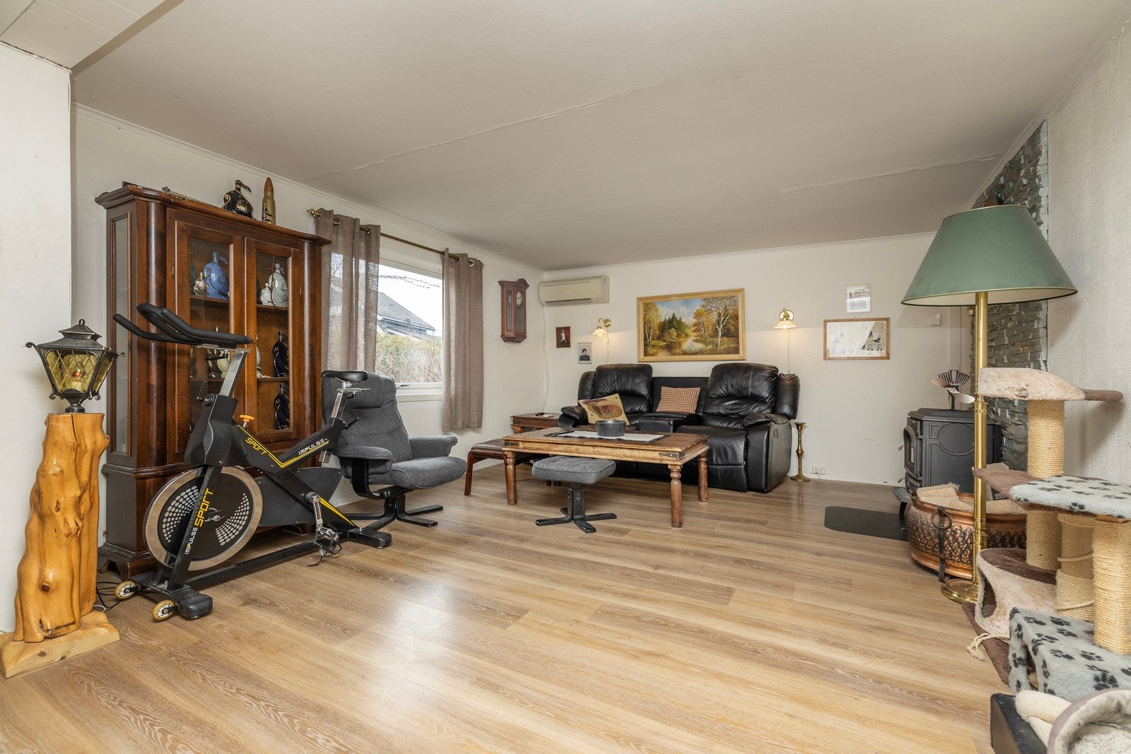 Stue med varmepumpe Galleribilde