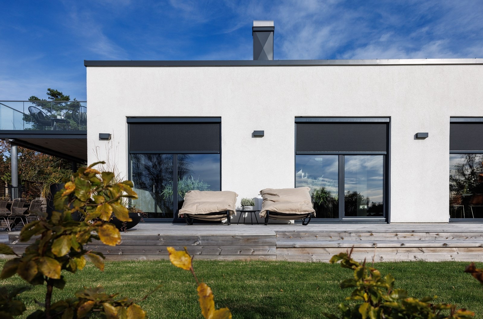 Materialet på terrassen er vedlikeholdsvennlig. Galleribilde