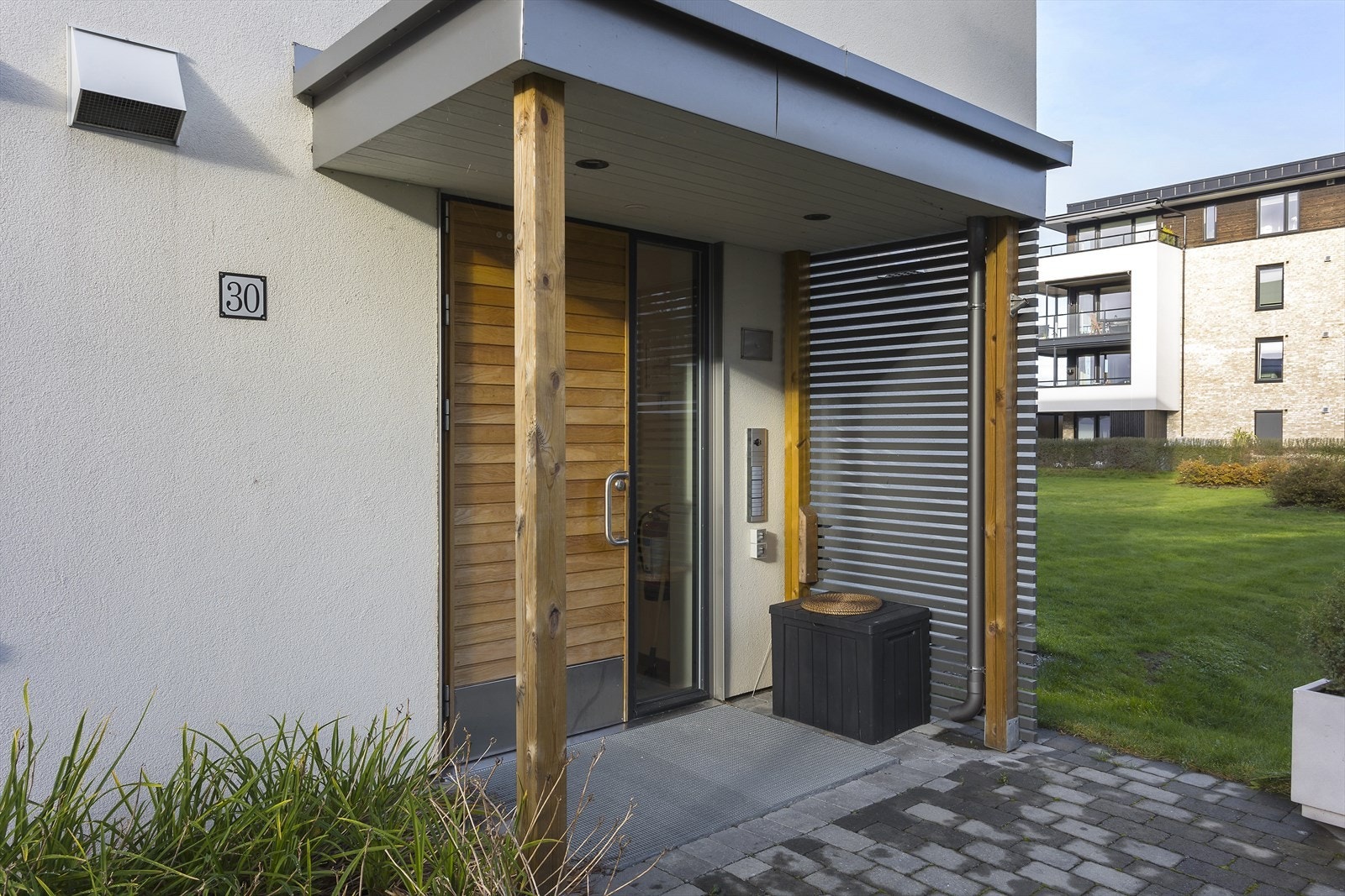 Inngangsparti. Galleribilde