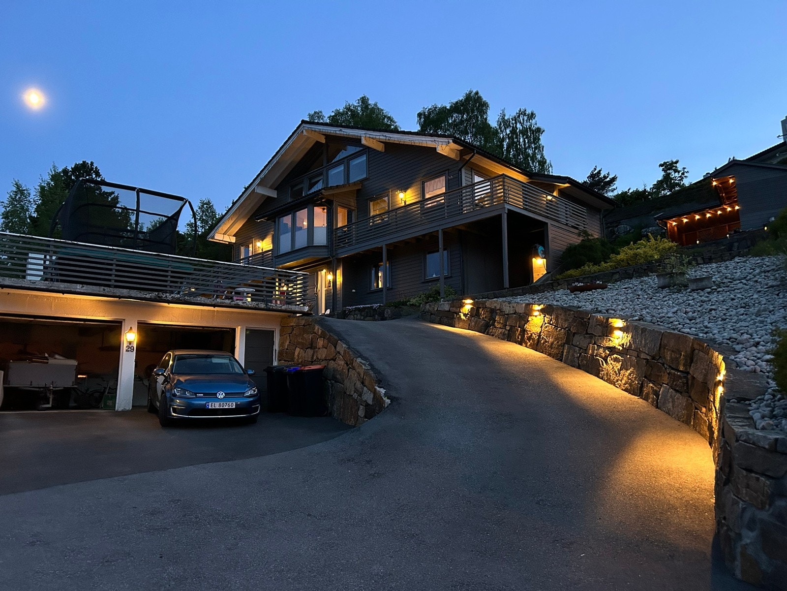 Flott belysning Galleribilde
