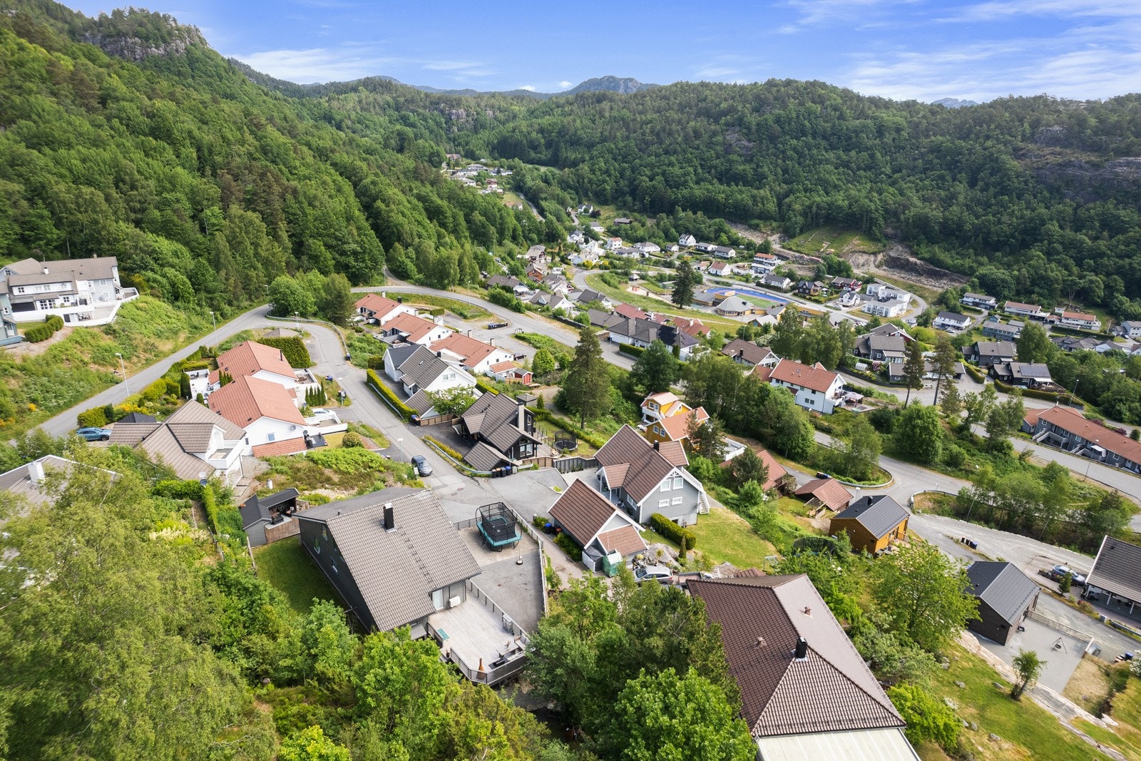 Dronebilde. Galleribilde