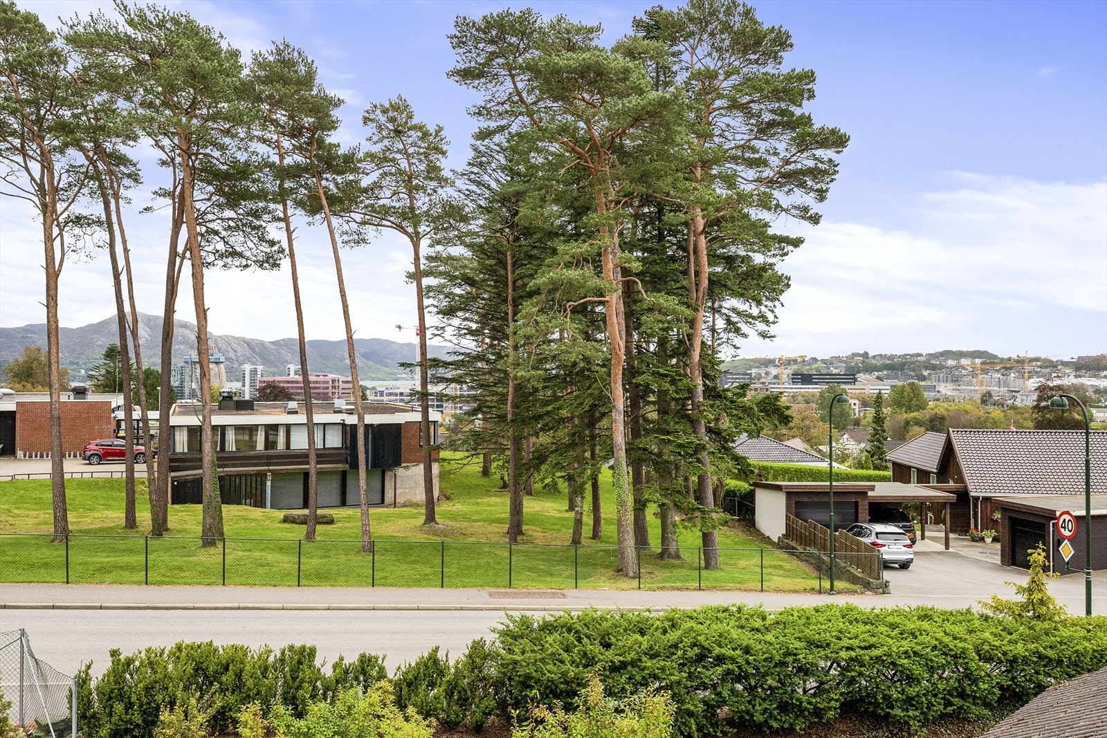 Utsikten fra første etasje Galleribilde