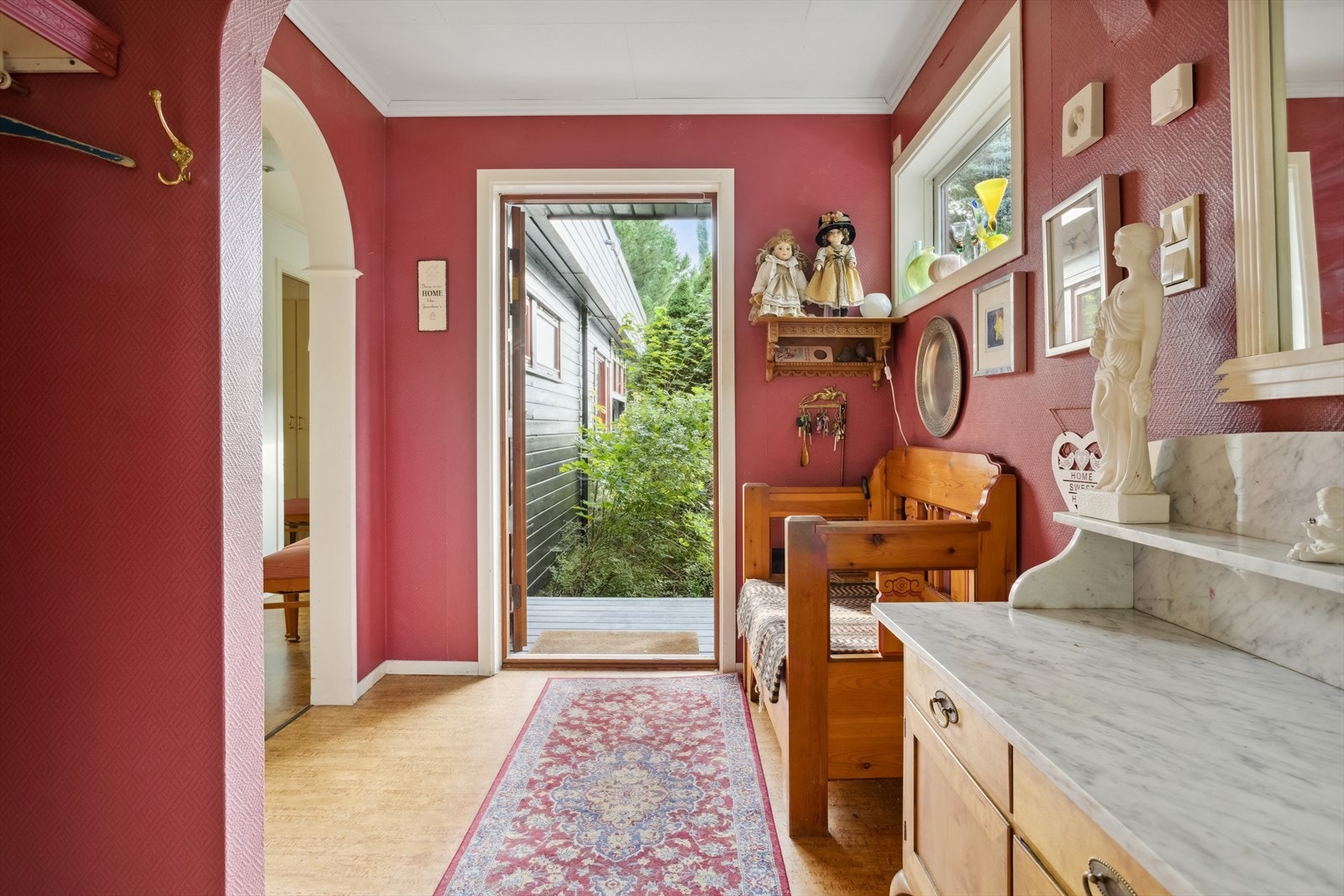 Gangen er på ca 6,2m². Galleribilde