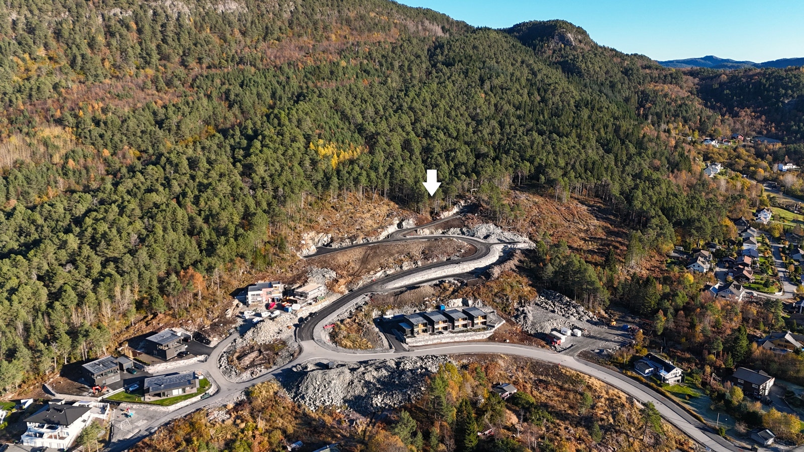 Dronebilde Galleribilde