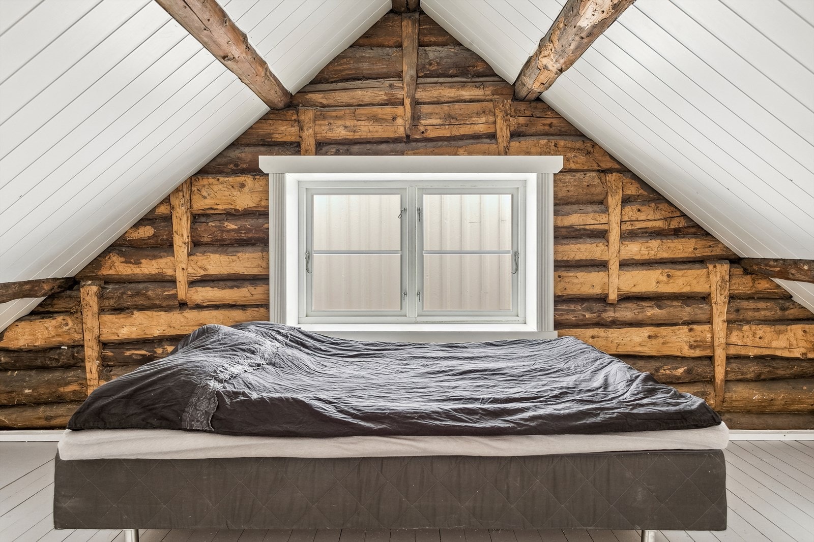 Rustikk stil på soverom Galleribilde