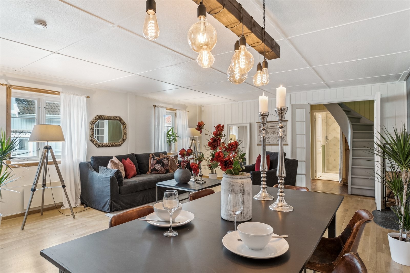 Flere muligheter for møblering i stuen Galleribilde