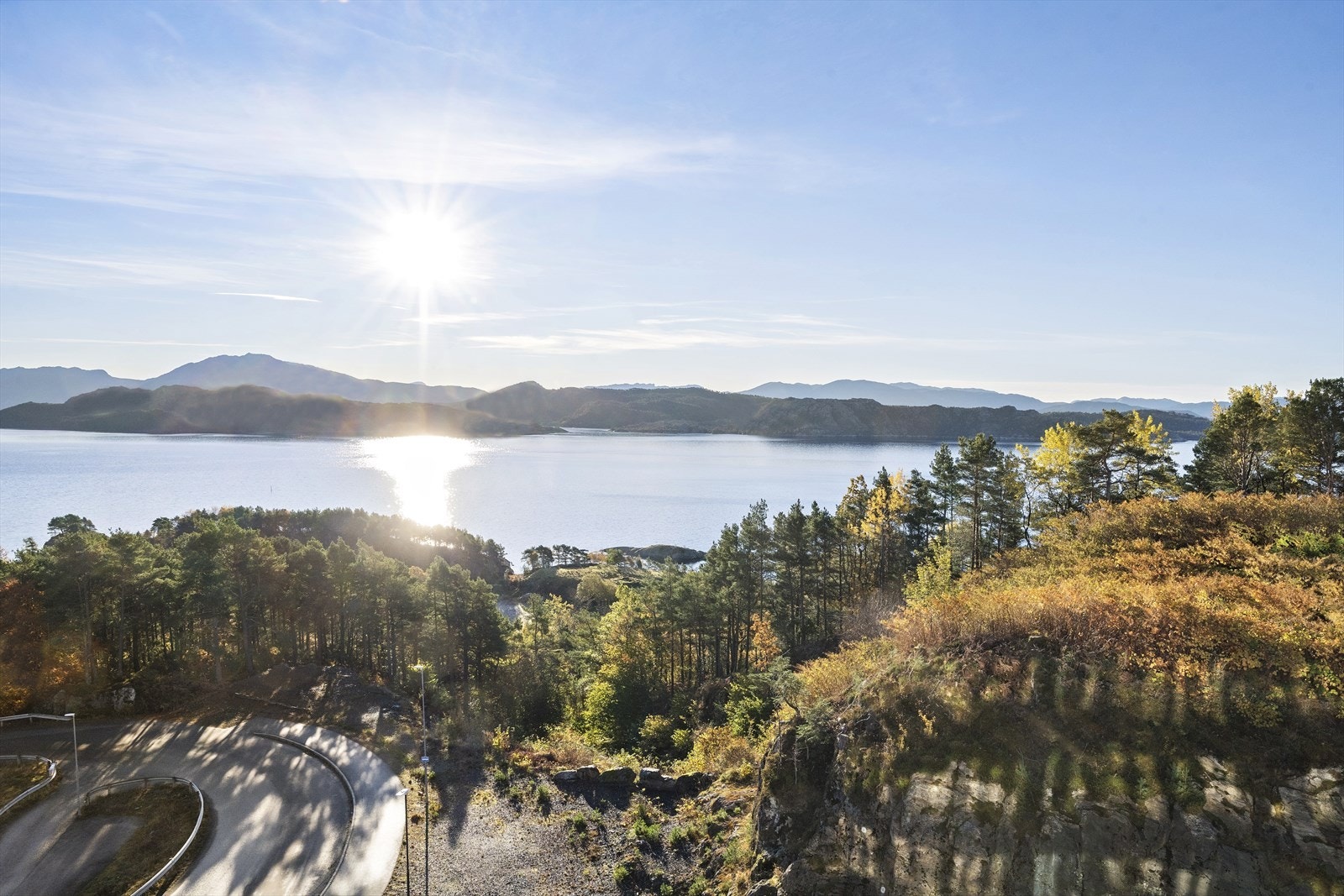 Det er flott utsikt fra boligen Galleribilde