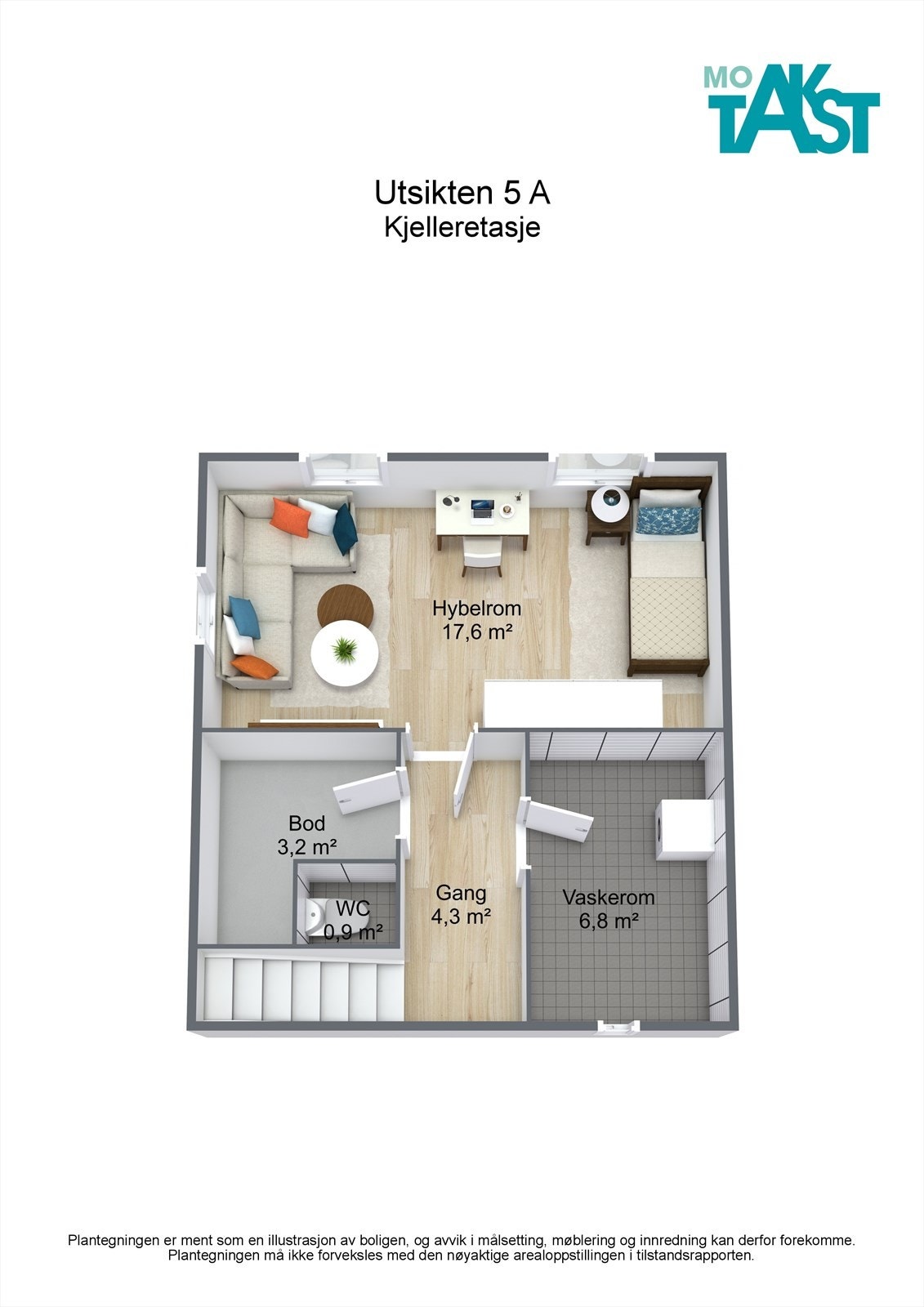 3D - Kjelleretasje Galleribilde