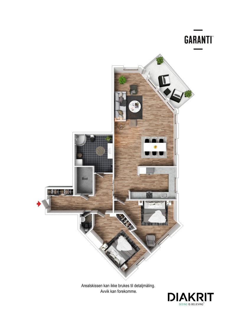 3D-Planskisse Galleribilde