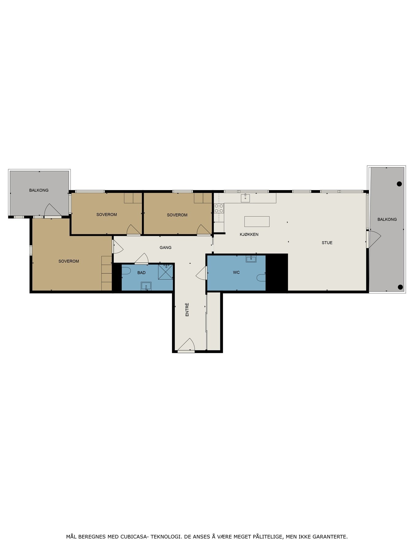 Planskisse. Galleribilde