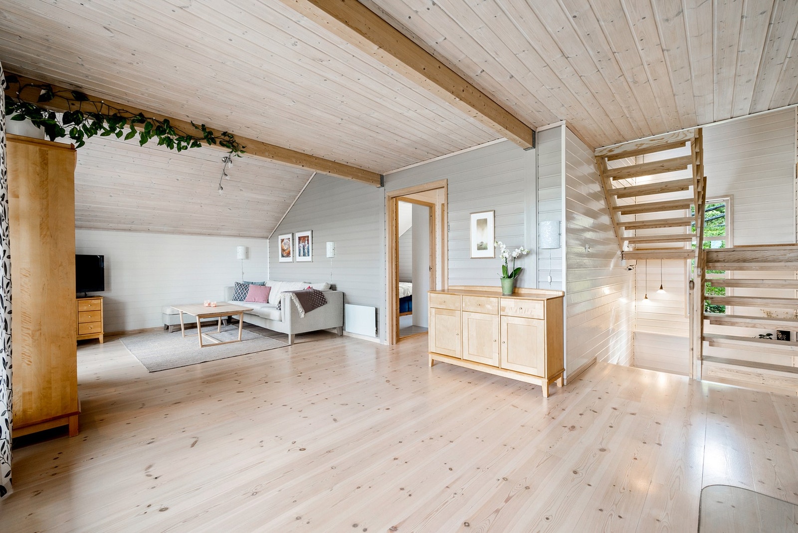 Inndelingen skaper flere sosiale soner. Galleribilde