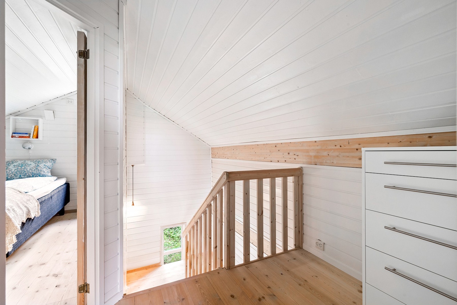 Videre kommer vi opp til loftsetasjen. Galleribilde