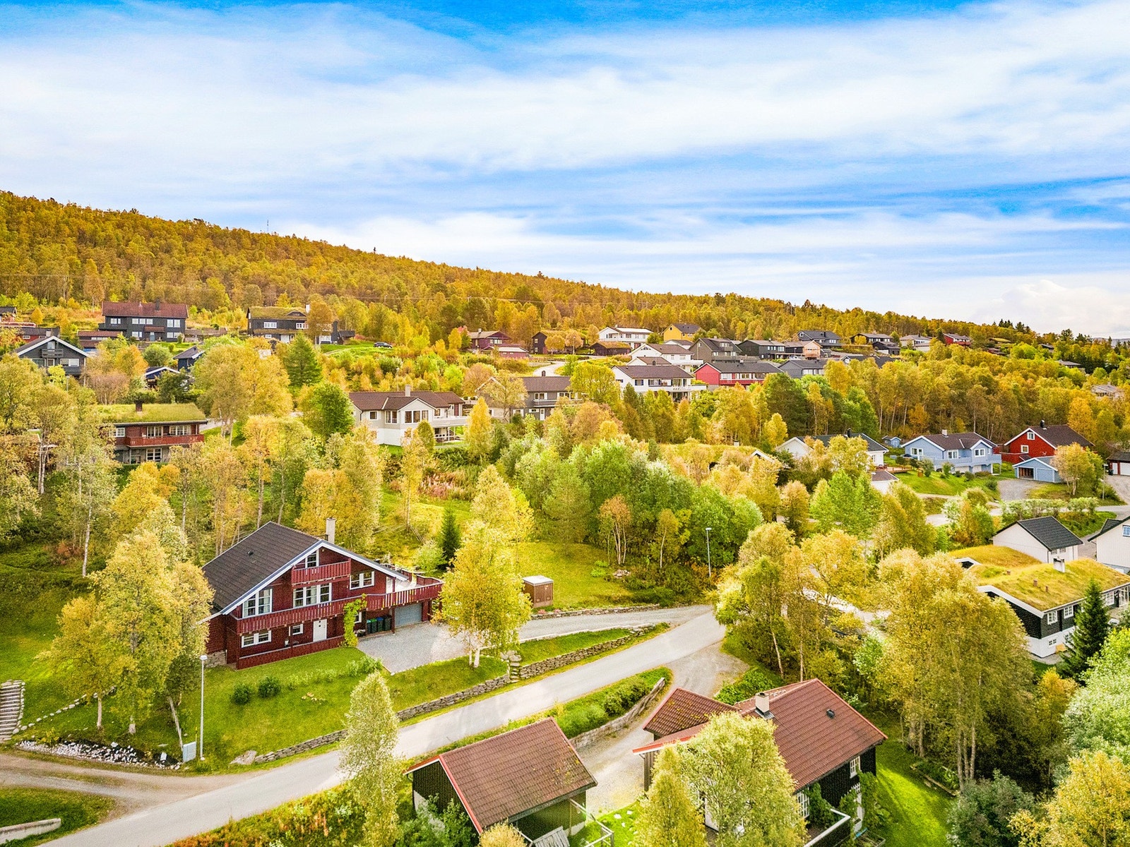 Fin utsikt fra boligen. Galleribilde
