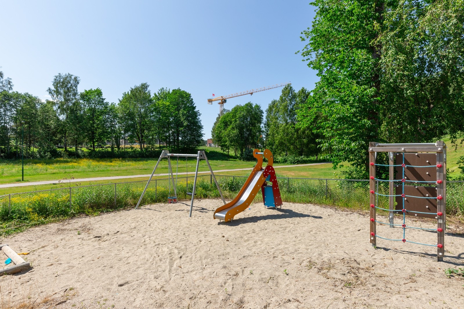 Lekeplass på området Galleribilde