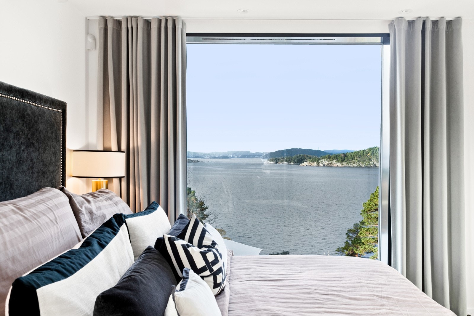 Utsikt fra hovedsoverom Galleribilde