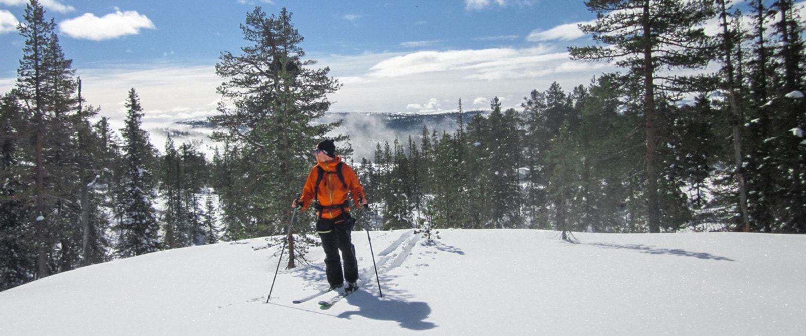 Fra hytta kan du gå på rando til nærmeste fjelltopp om du vil! Galleribilde