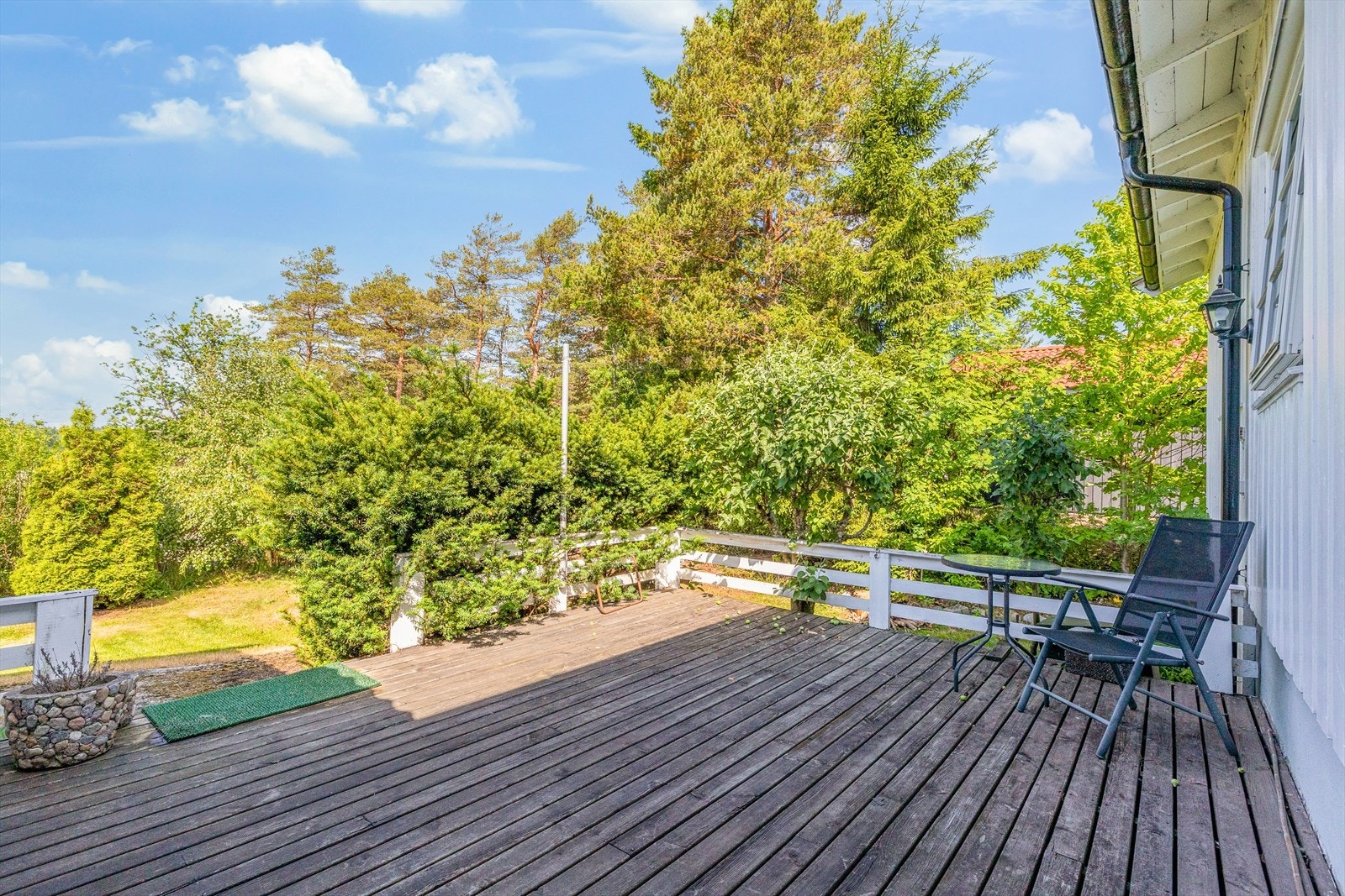 Her kan man nyte livet i flotte omgivelser. Galleribilde