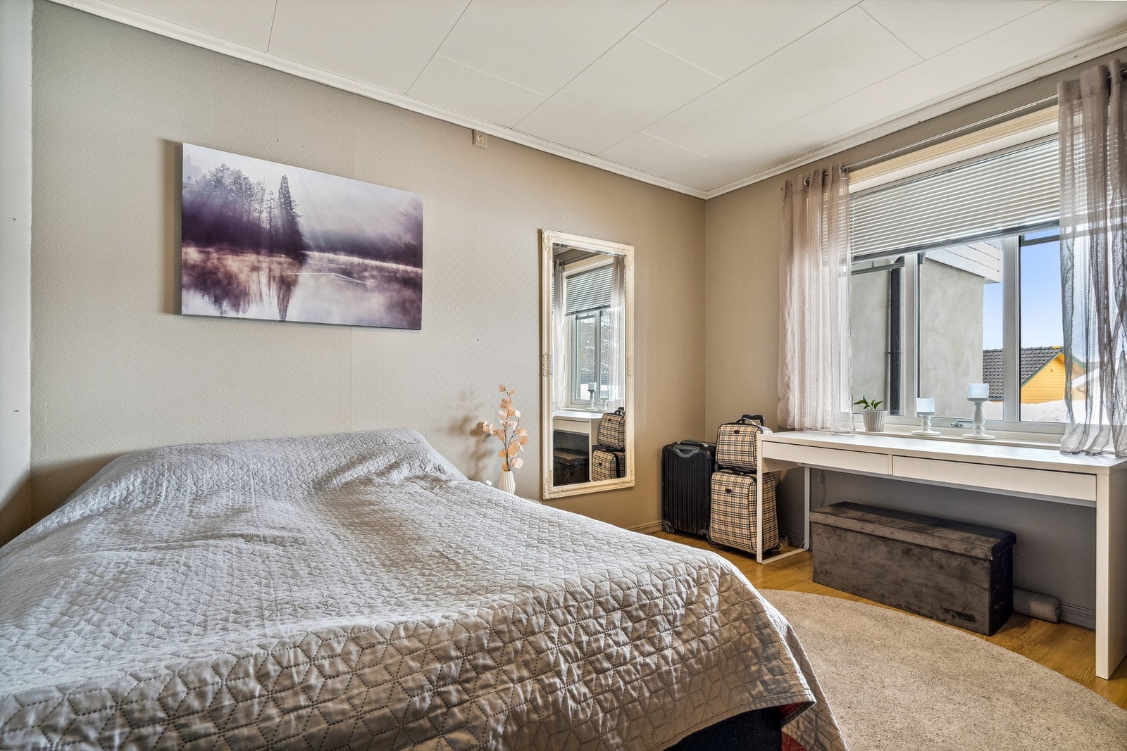 Soverom i utleiedel Galleribilde