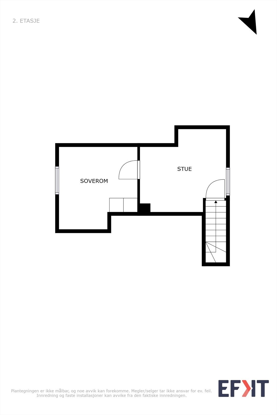 Planskisse - 2. etasje Galleribilde