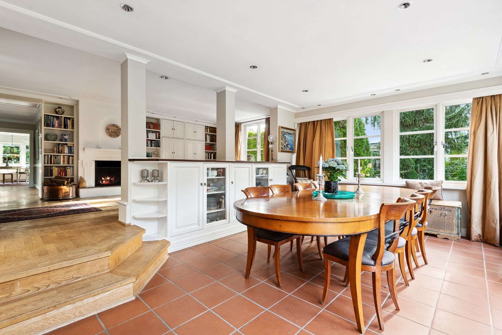 Vinterhage benyttes i dag som en spisestue. Galleribilde